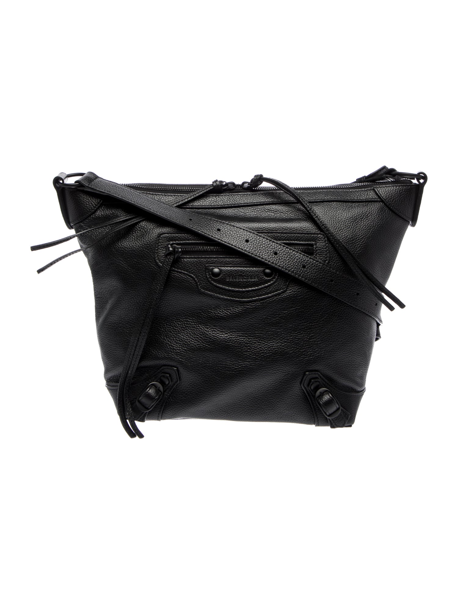 Balenciaga Leather Flat Small