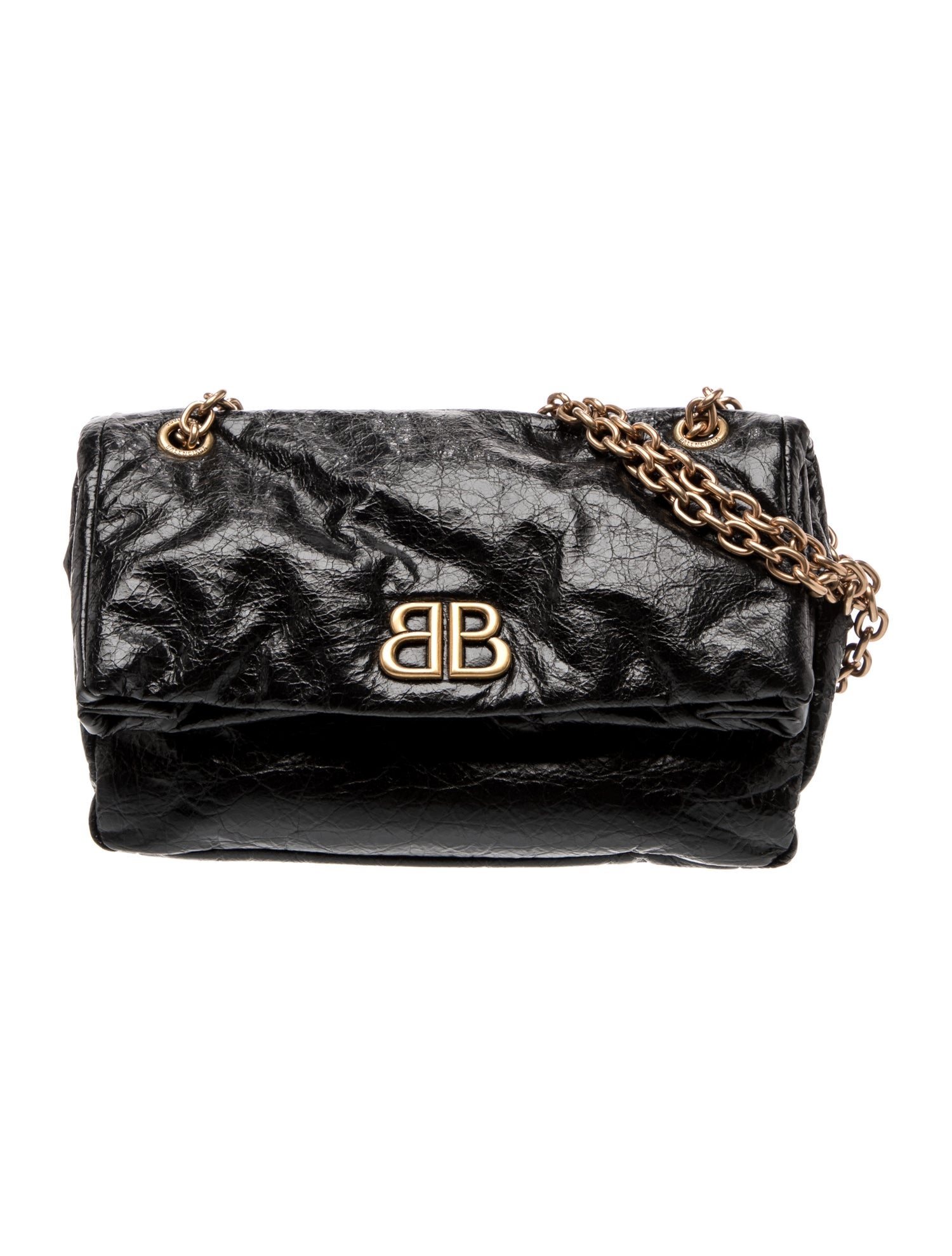 Balenciaga Leather Monaco Small Chain Bag Small 2023