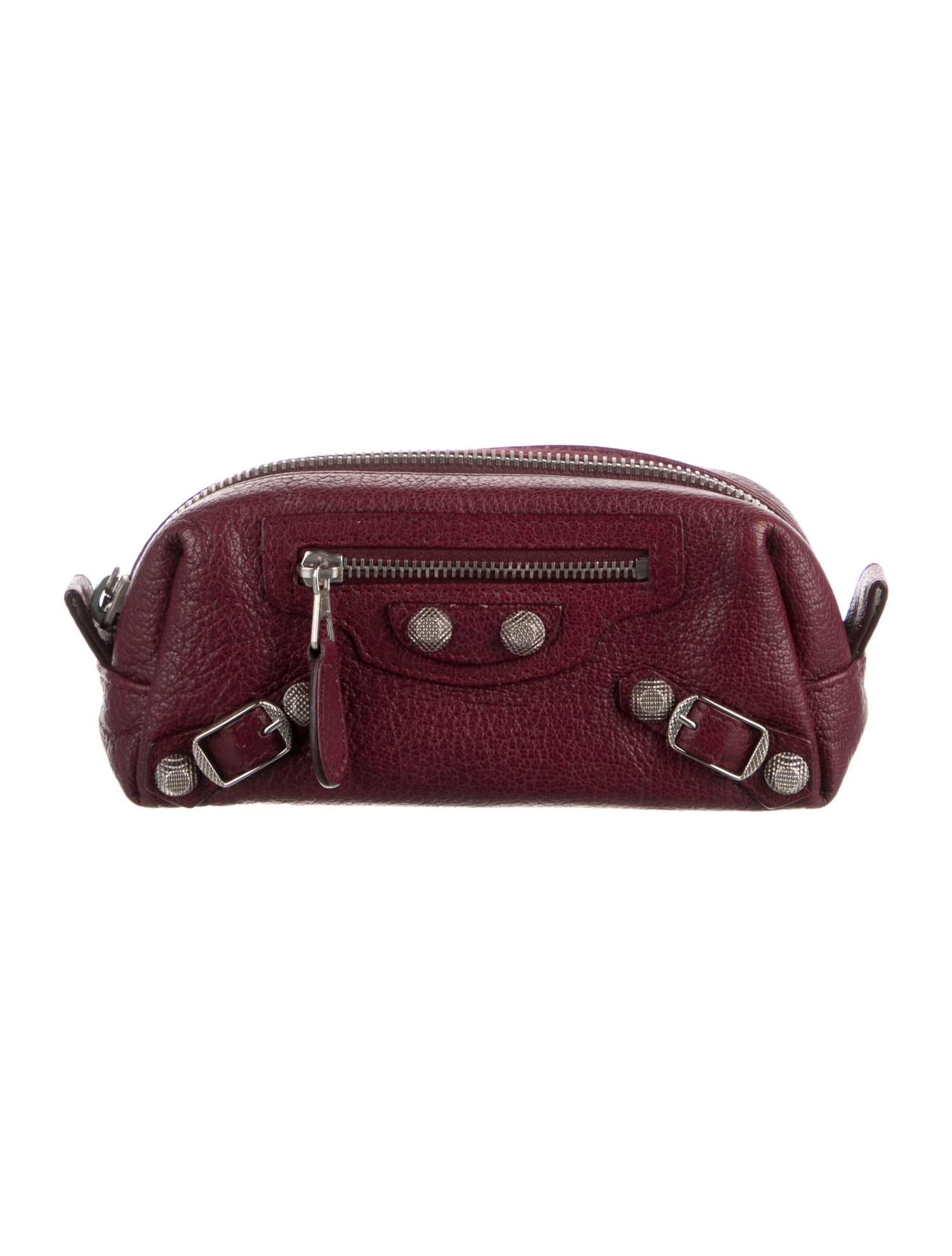 Balenciaga Women's Leather Cosmetic Bag