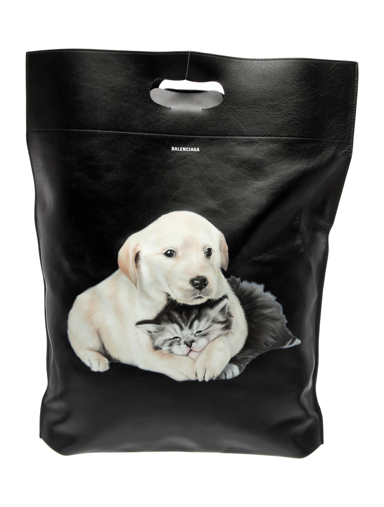 Balenciaga Leather Top Handle Bag