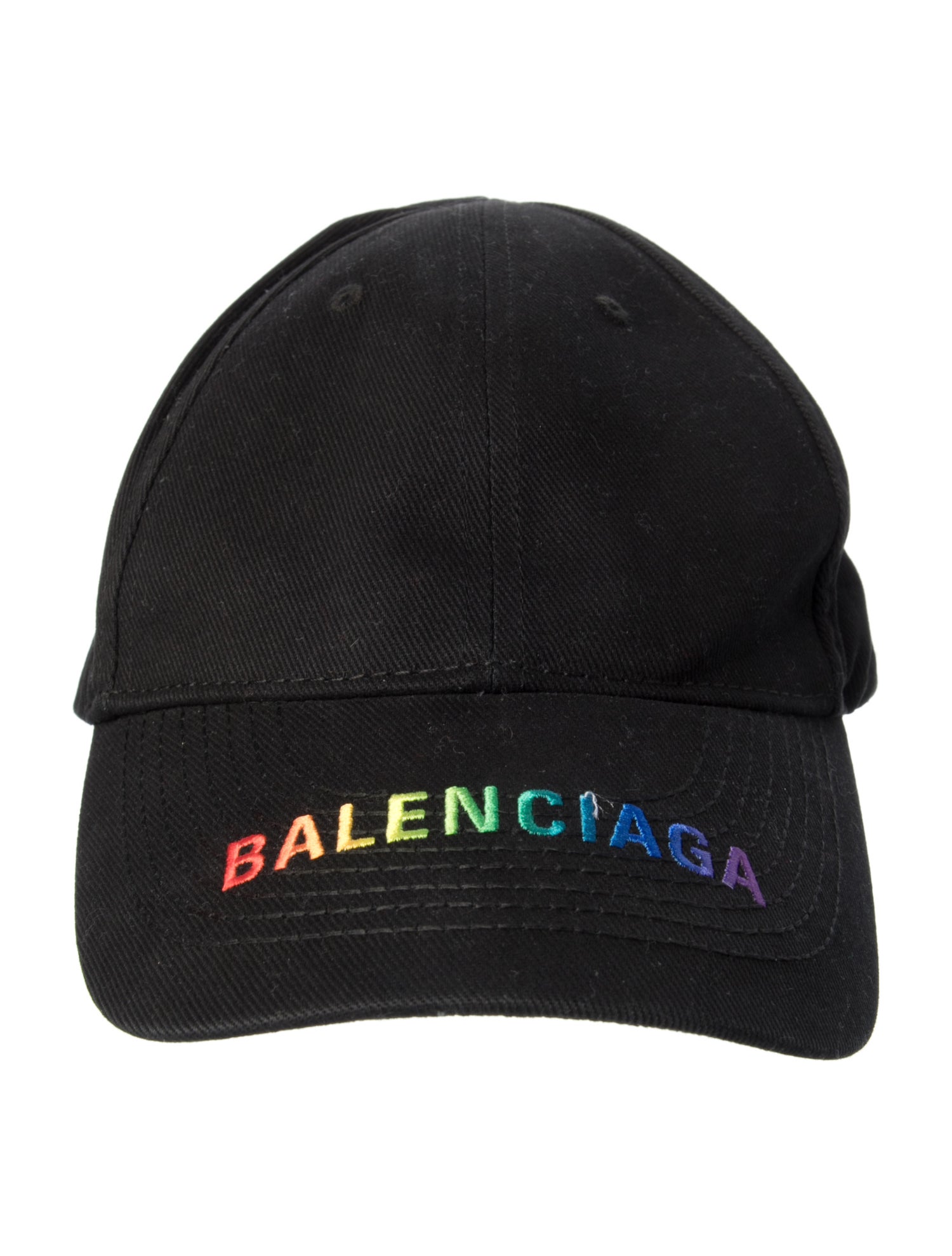 Balenciaga Cotton black baseball cap