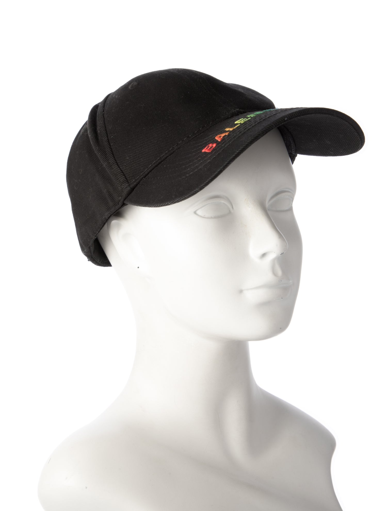 Balenciaga Cotton black baseball cap