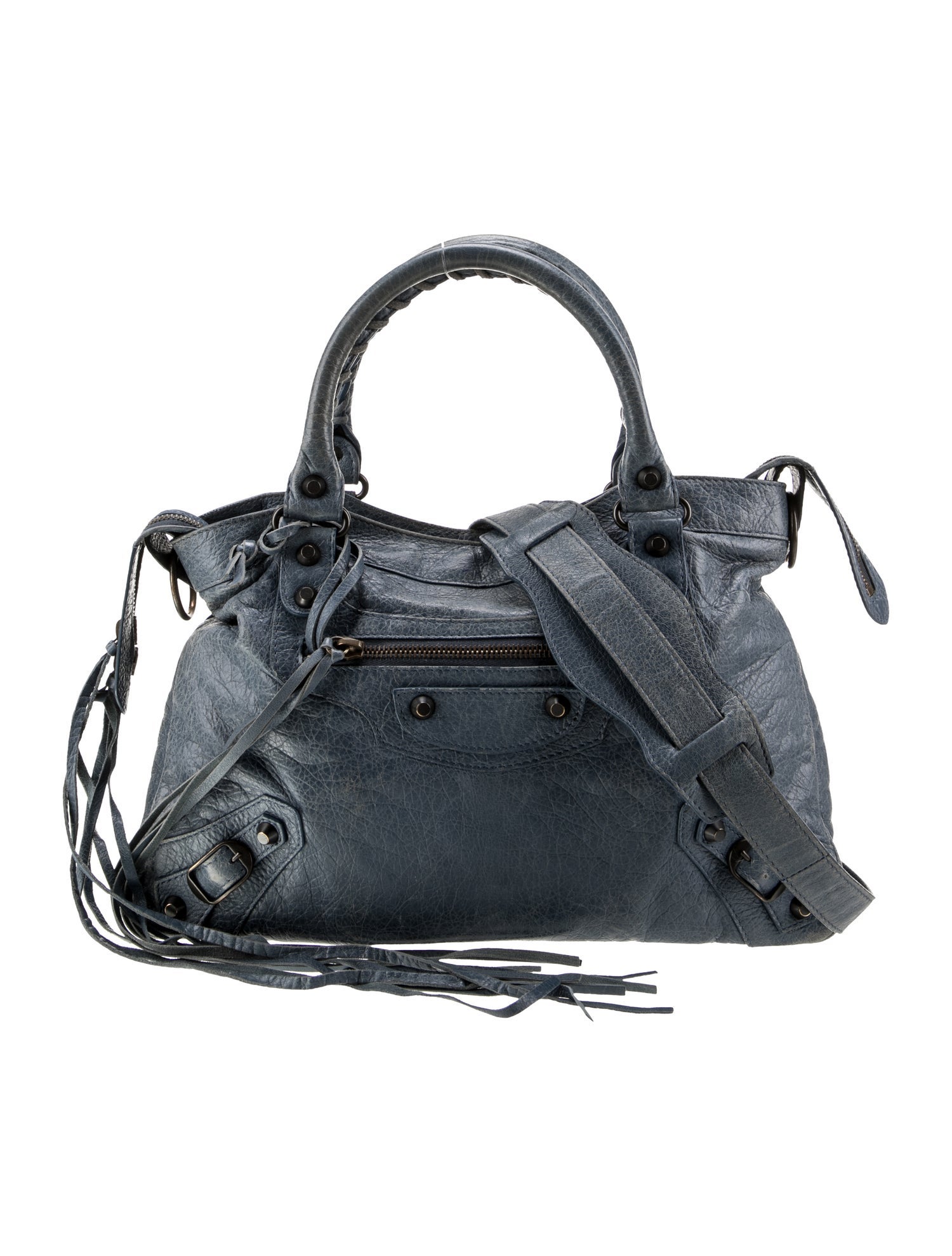 Balenciaga Leather Motocross Classic First