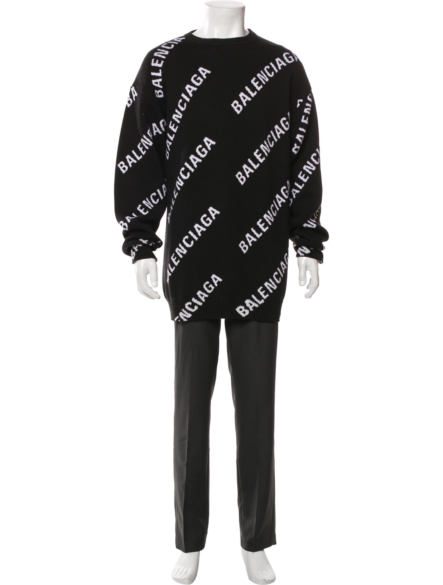 Balenciaga 2019 Printed Pullover