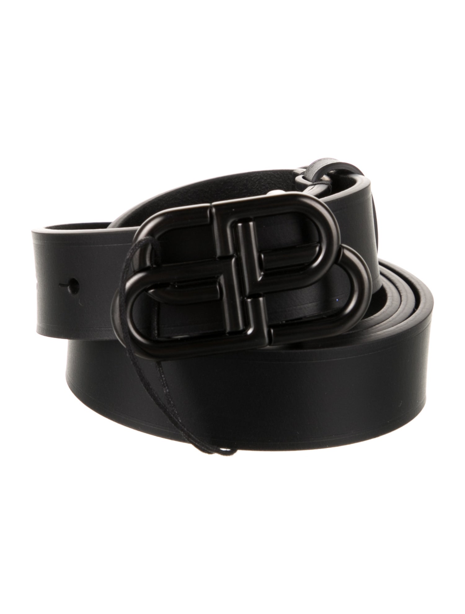 Balenciaga Skinny Leather Belt w/ Tags