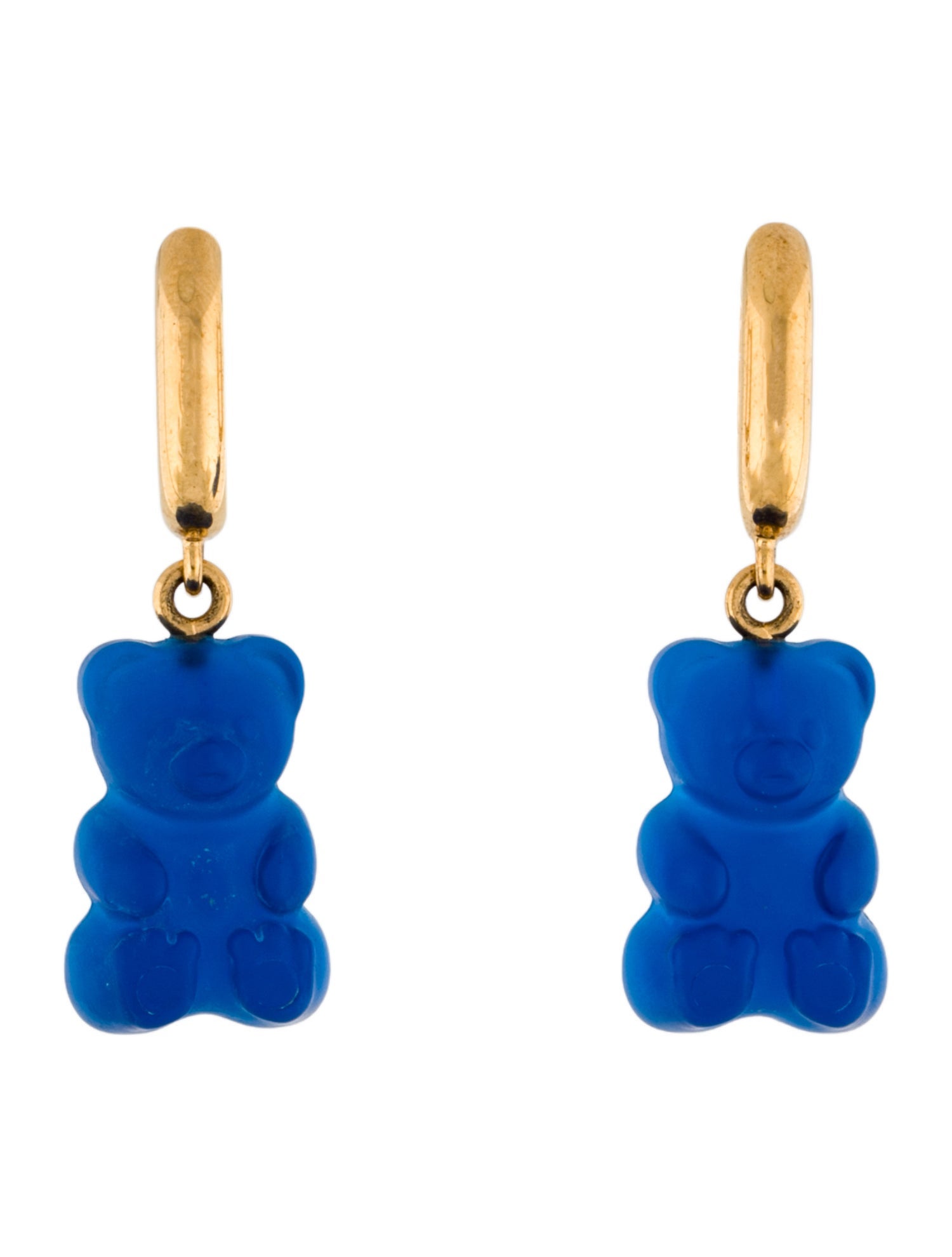 Balenciaga Resin Gummy Bear Drop Earrings