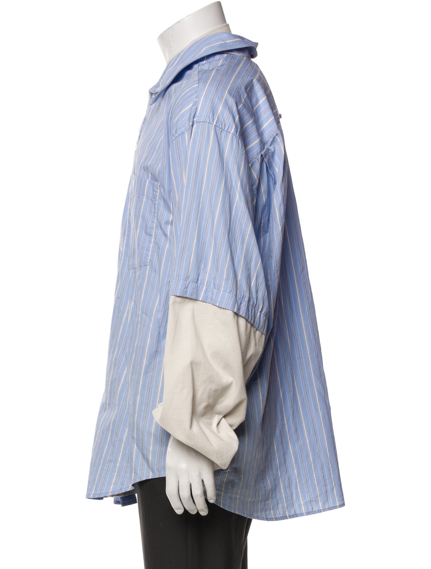 Balenciaga 2023 Striped Shirt