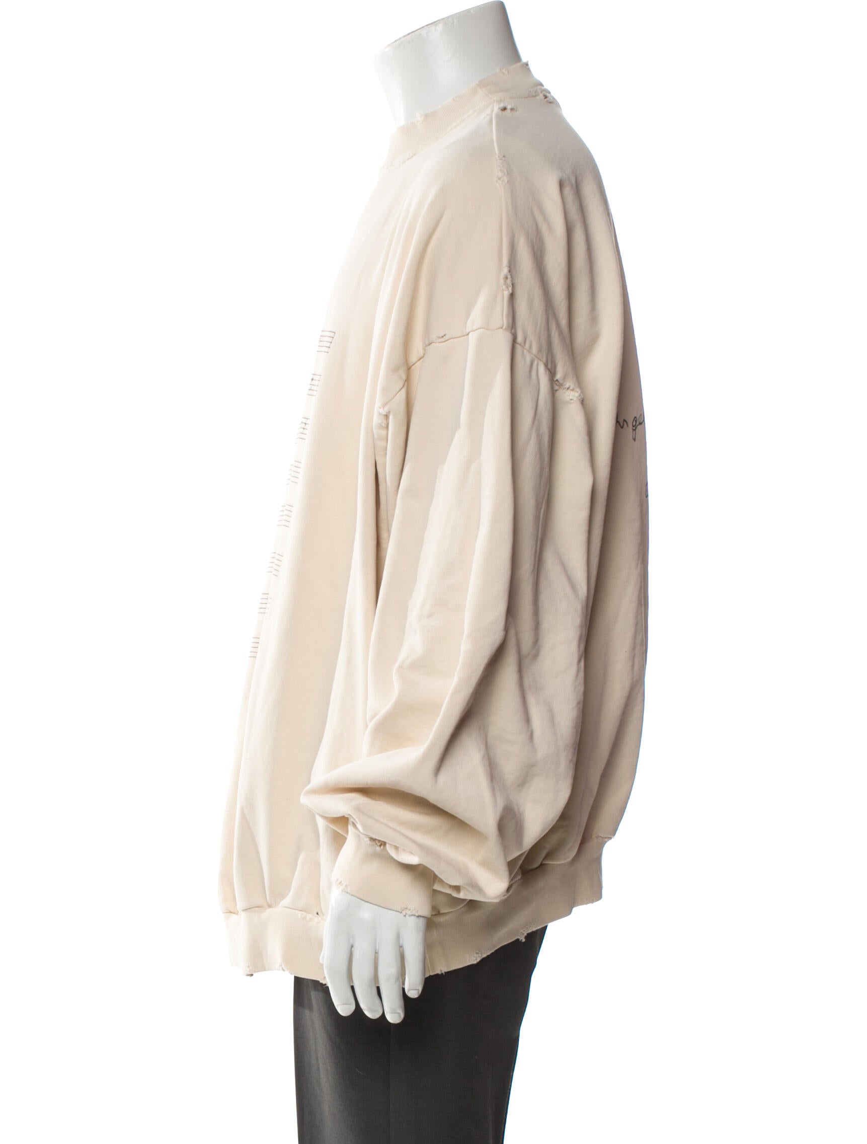 Balenciaga 2022 Graphic Print Sweatshirt