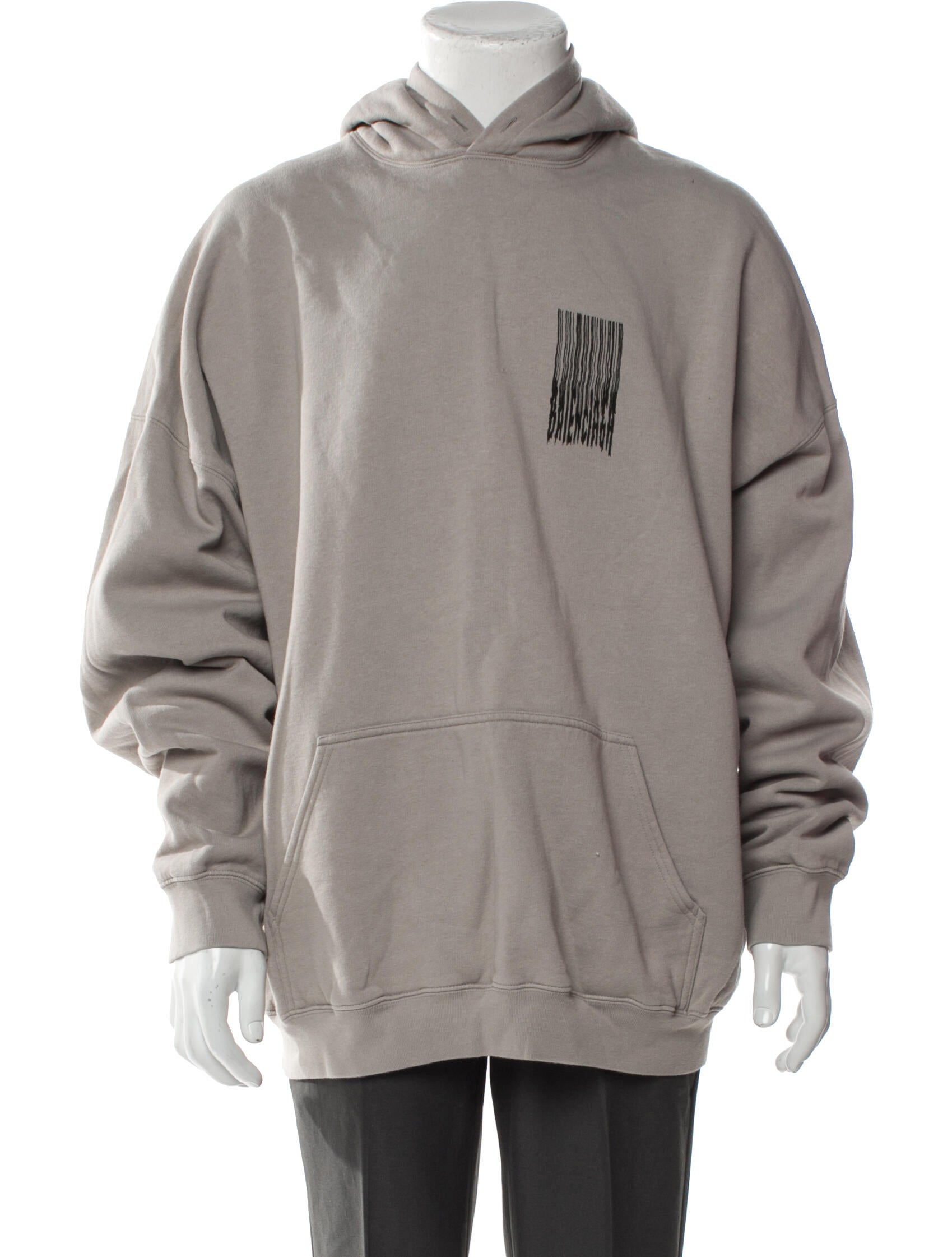 Balenciaga 2021 Graphic Print Hoodie