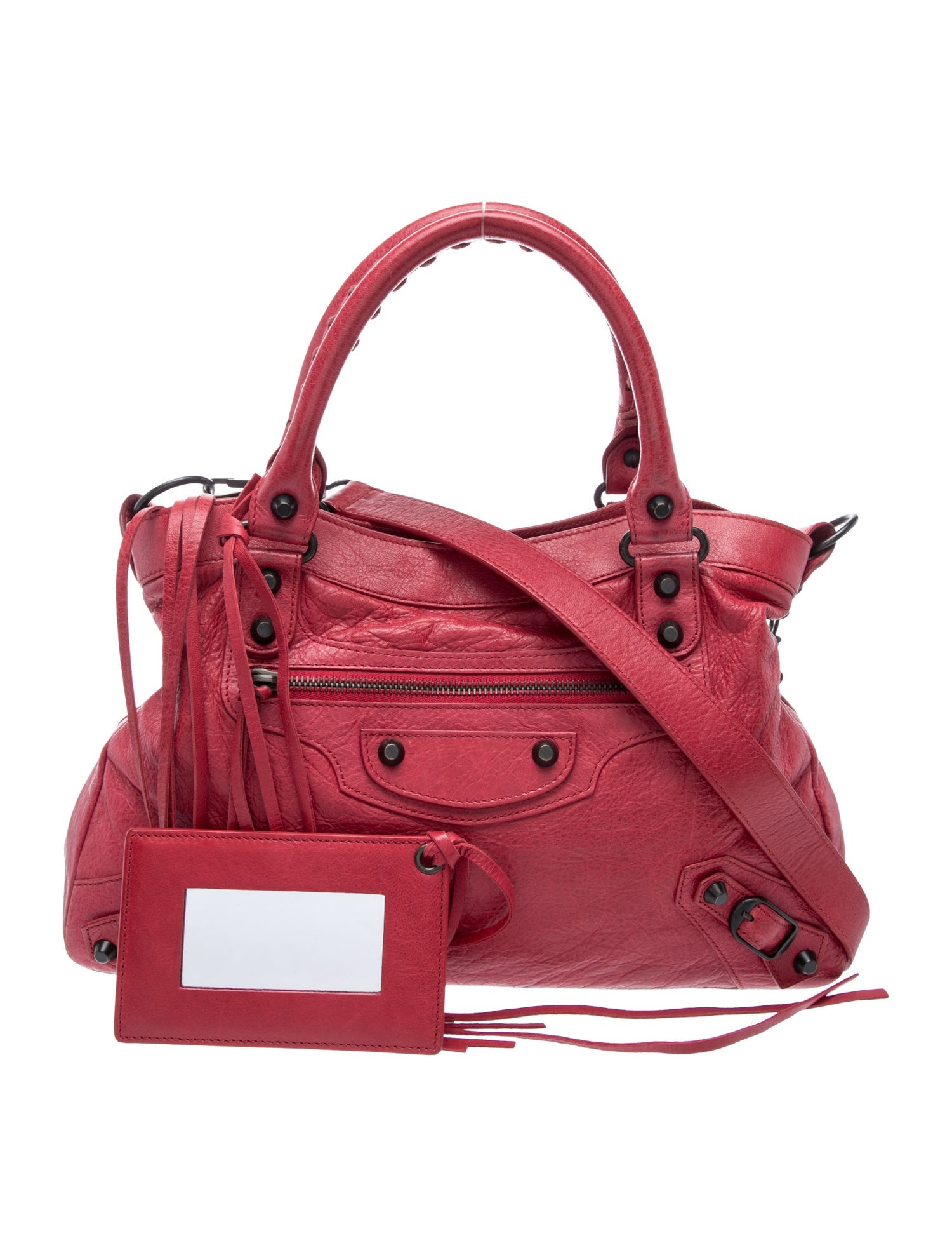 Balenciaga Leather Motocross Classic City