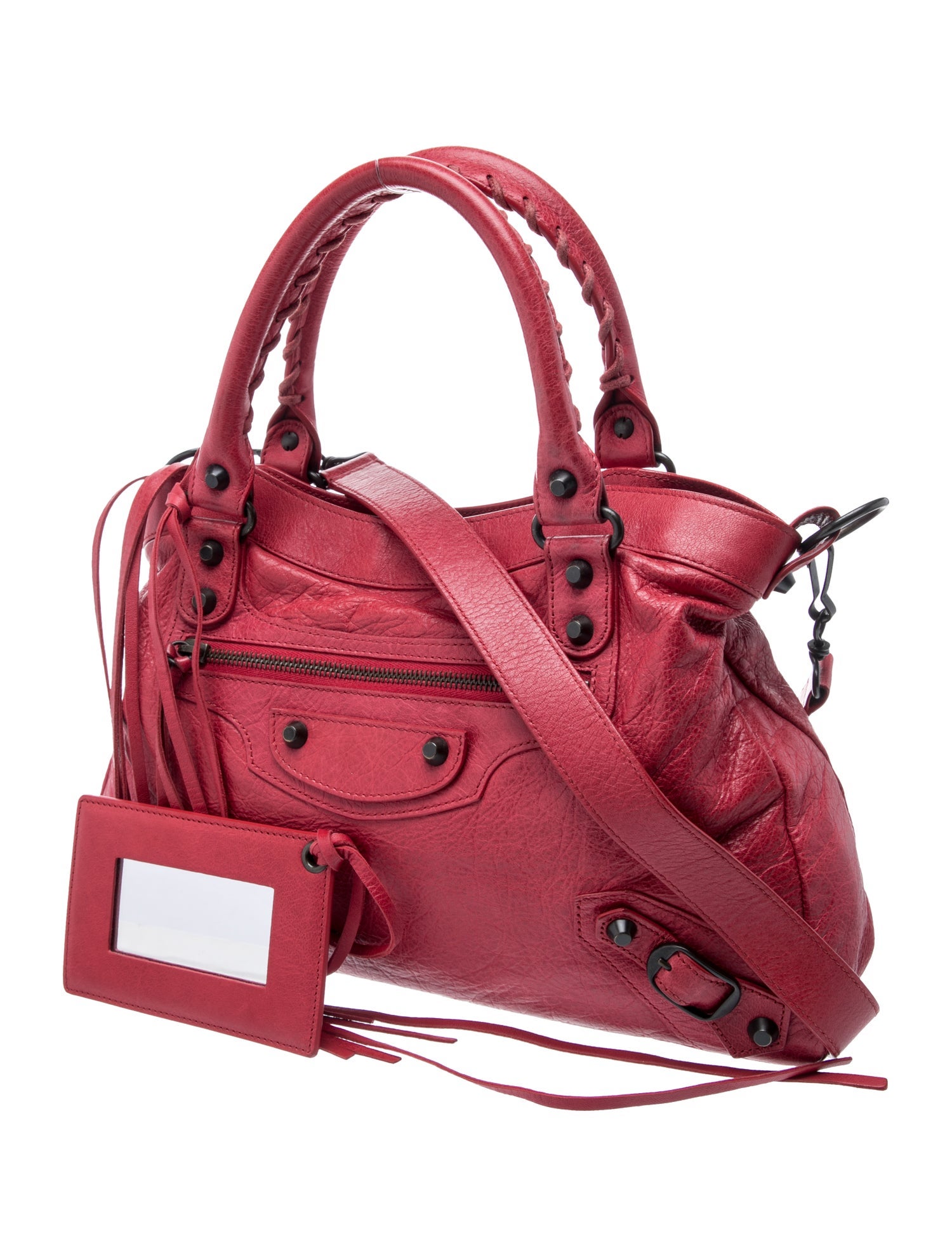 Balenciaga Leather Motocross Classic City