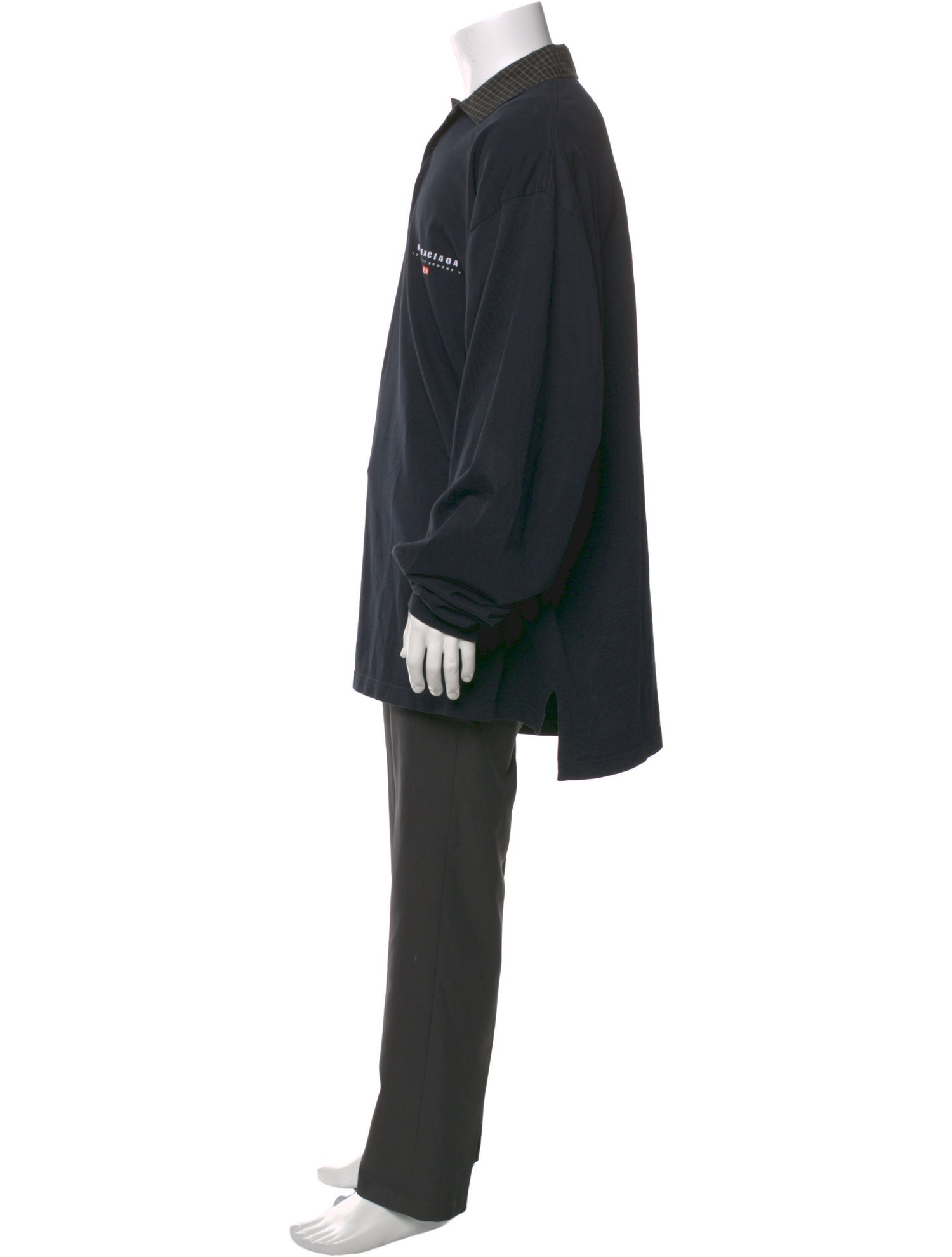 Balenciaga 2024 Signature Logo Polo Shirt