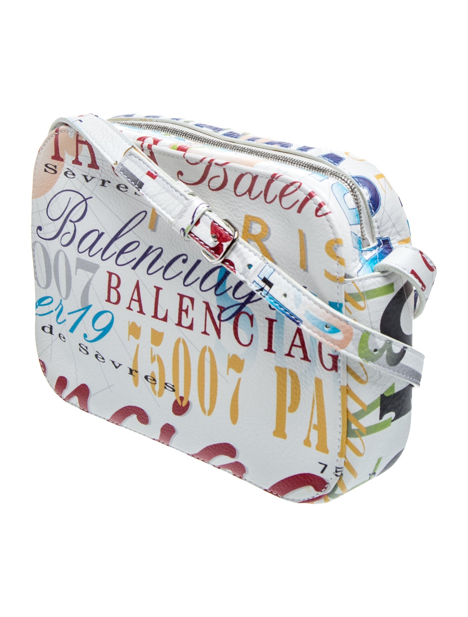 Balenciaga Leather Messenger Bag