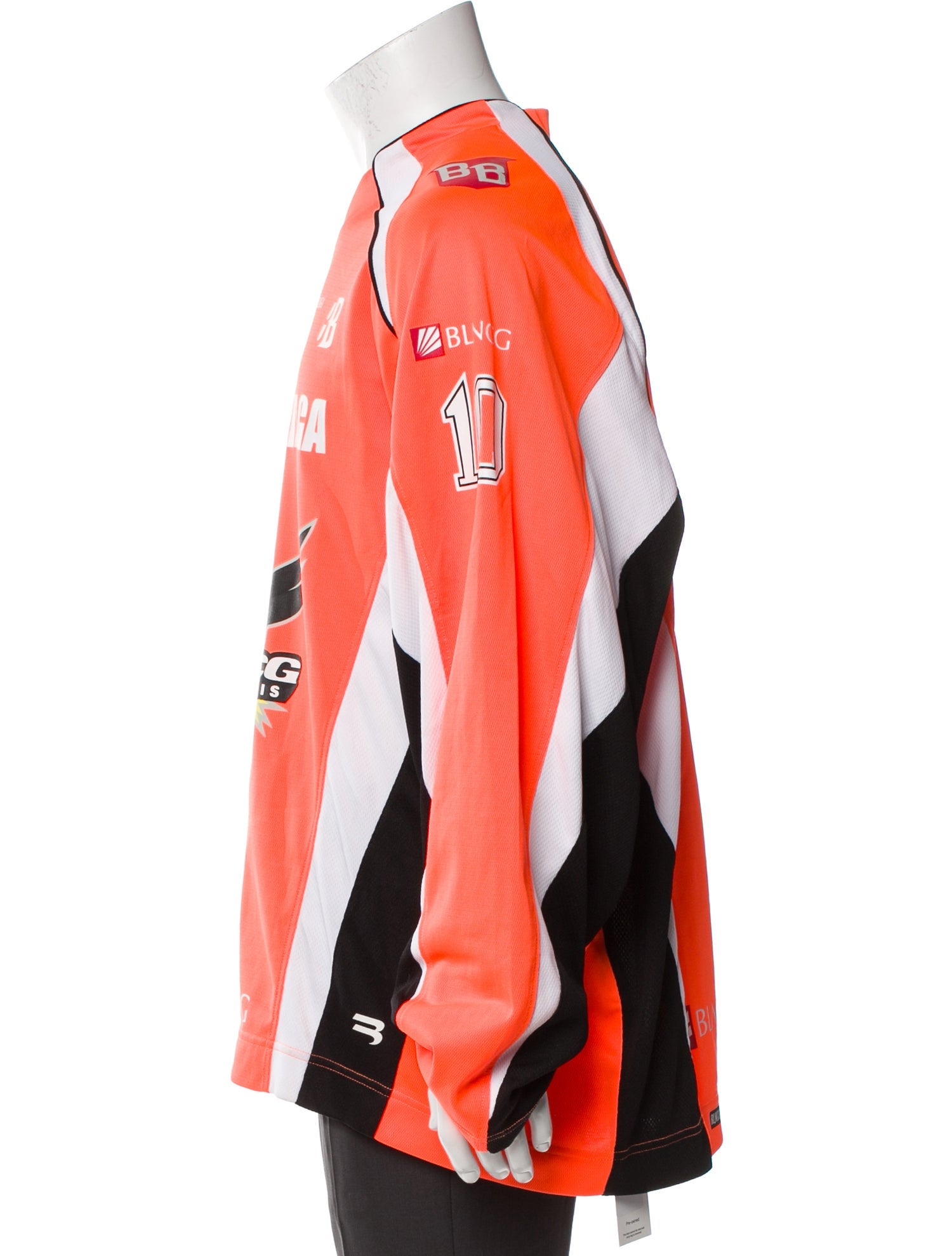 Balenciaga 2020 Graphic Print Henley