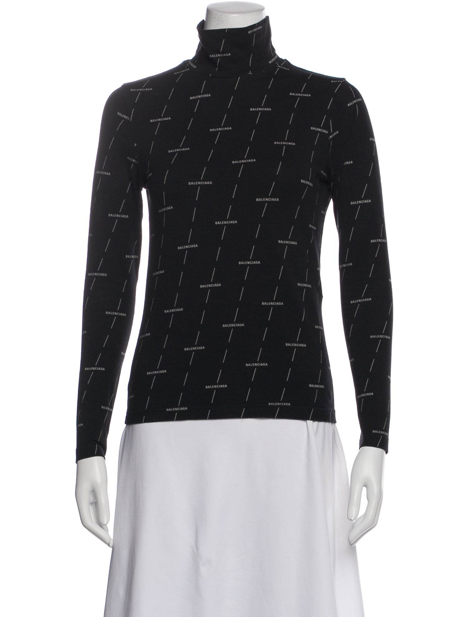 Balenciaga 2020 Graphic Print Top