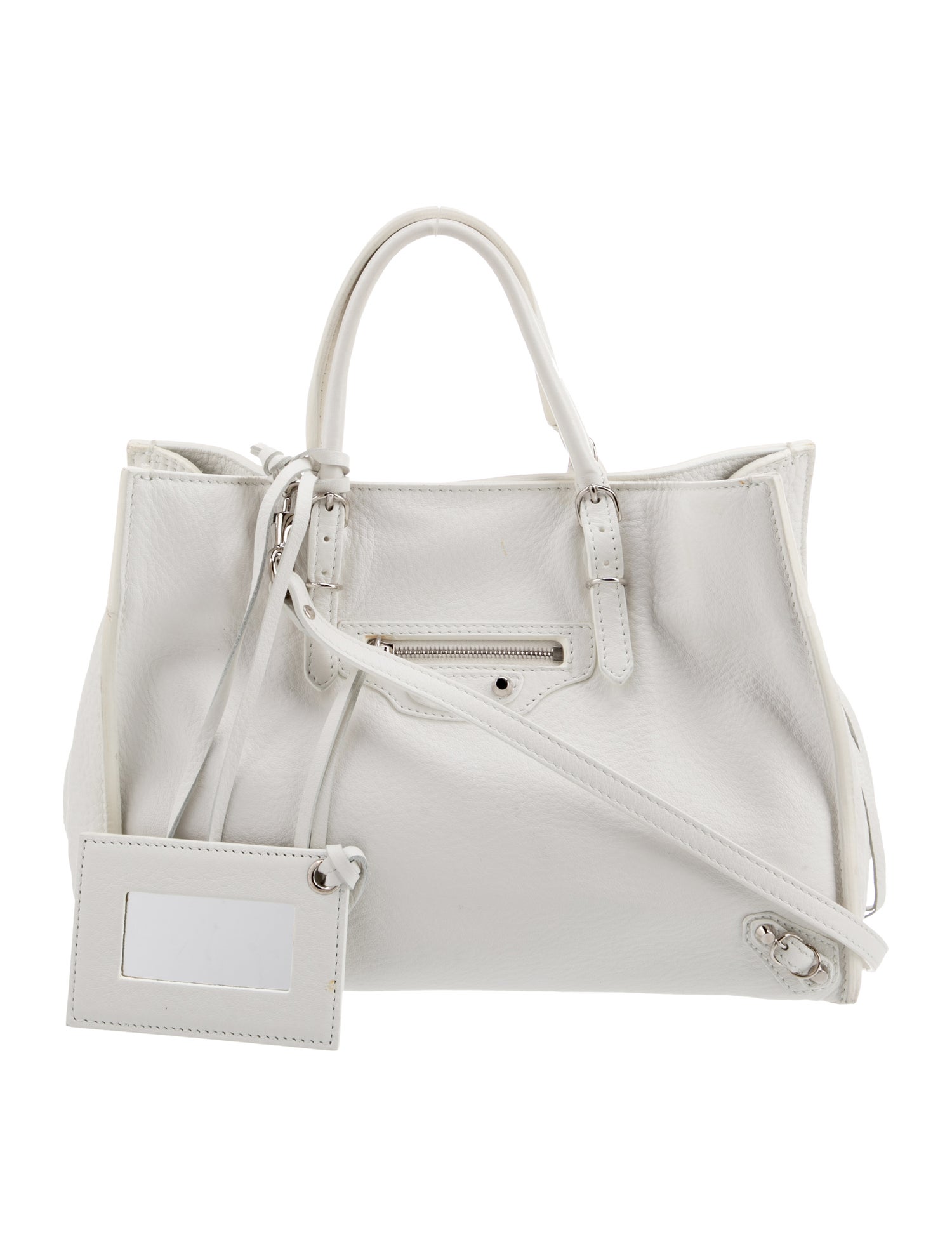 Balenciaga Leather Papier A4 Small