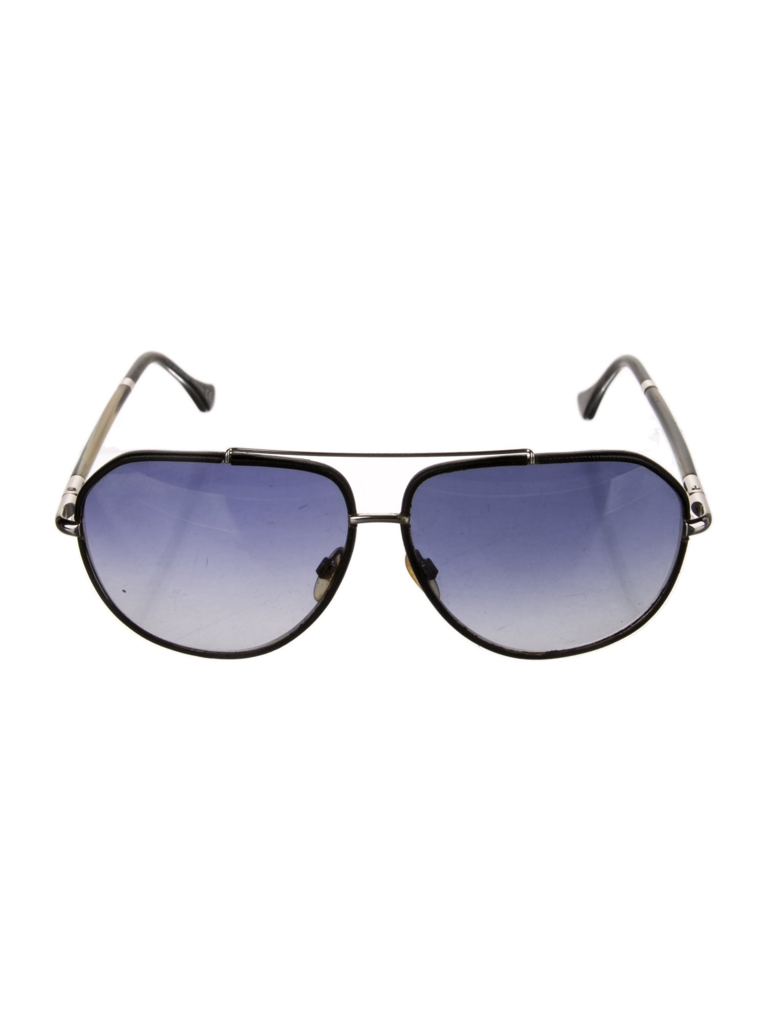 Balenciaga Aviator Gradient Sunglasses