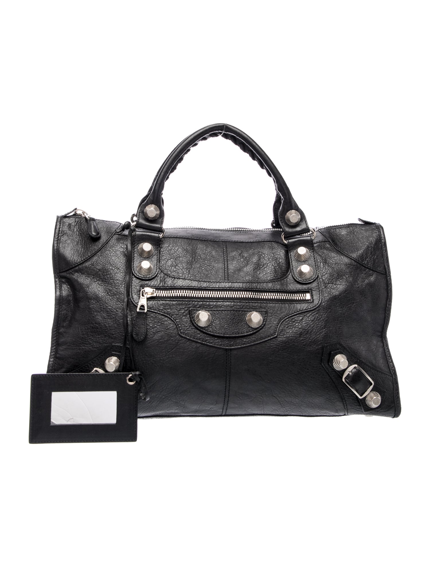 Balenciaga Leather Top Handle Bag