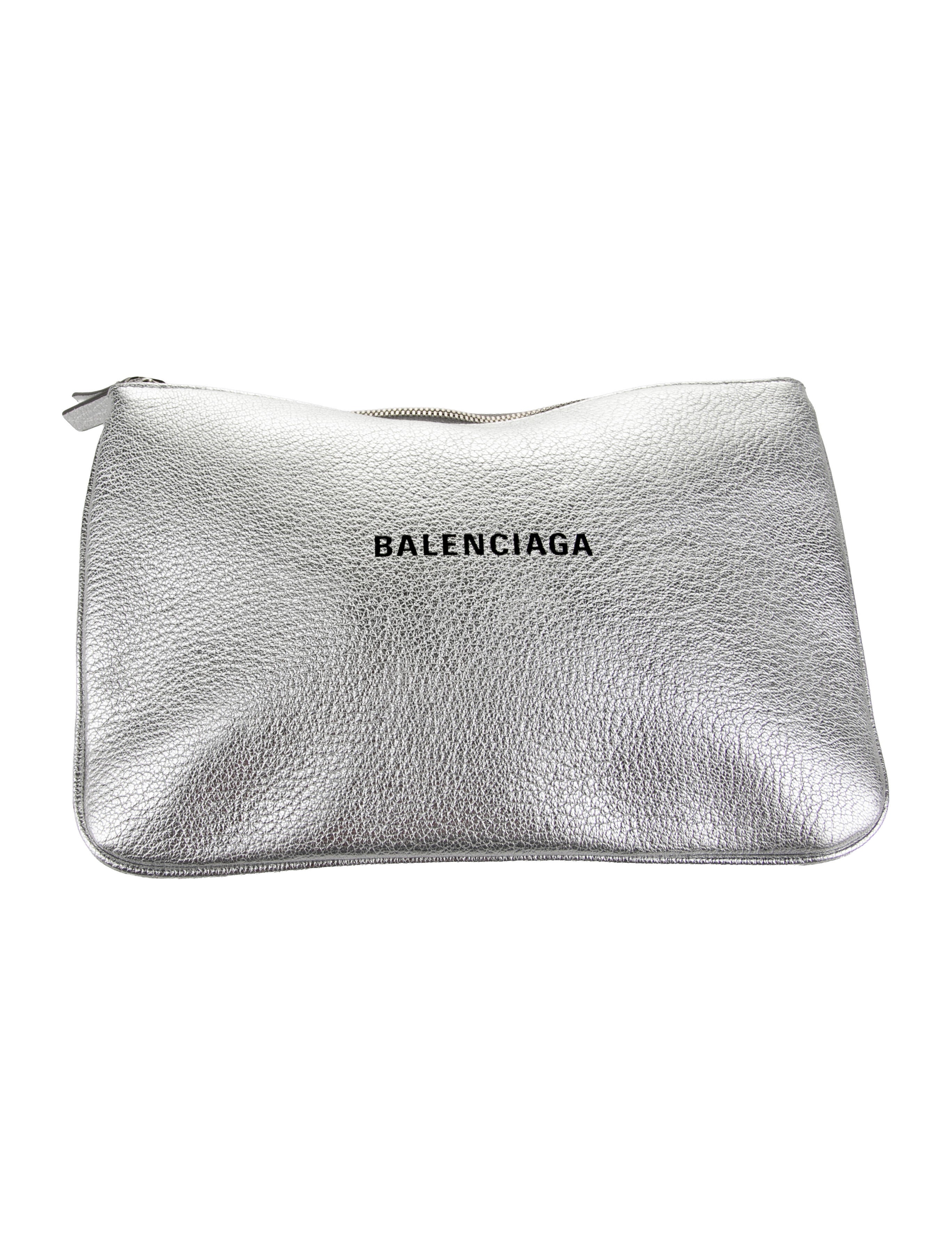 Balenciaga Leather Cosmetic Bag
