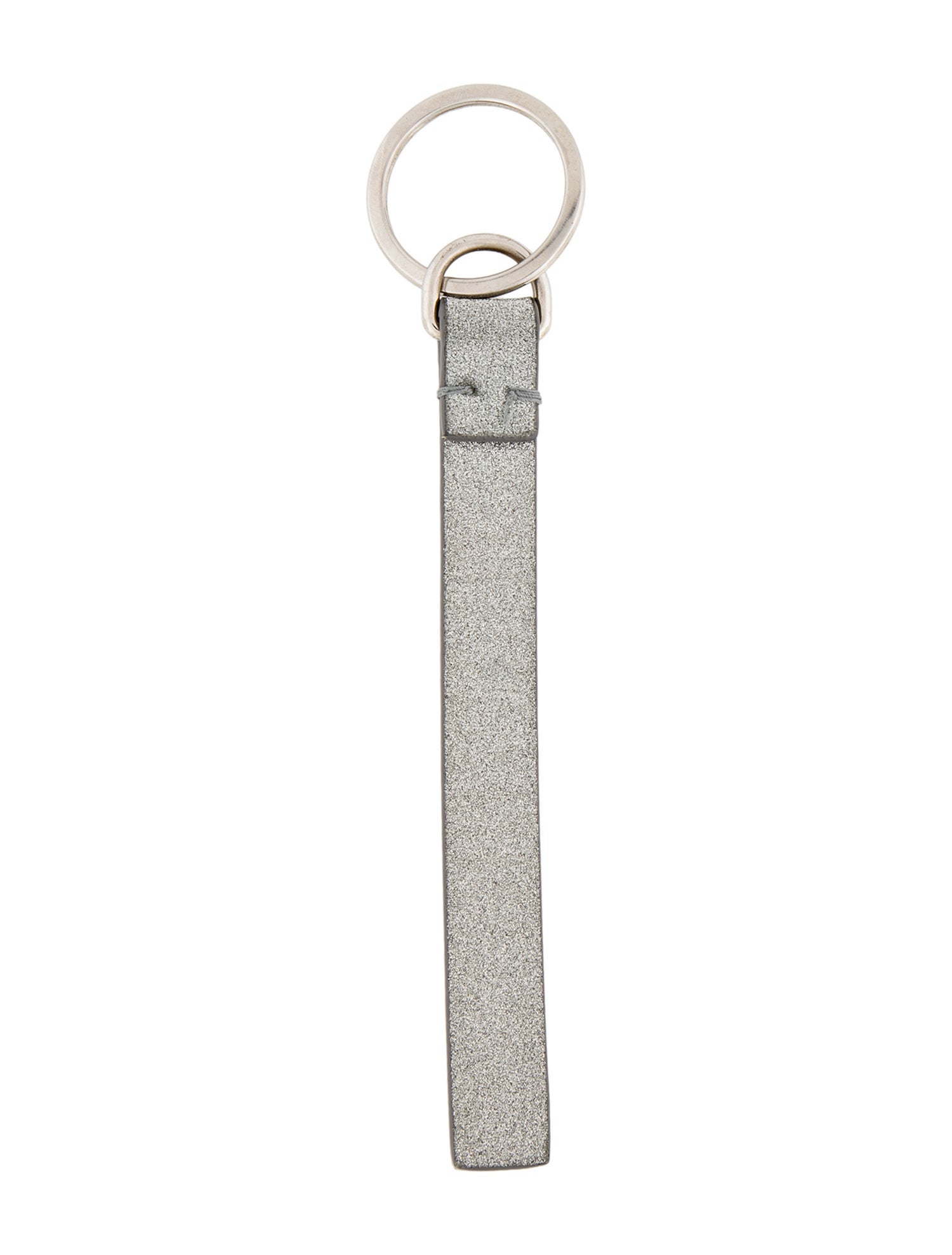 Balenciaga Silver Keychain