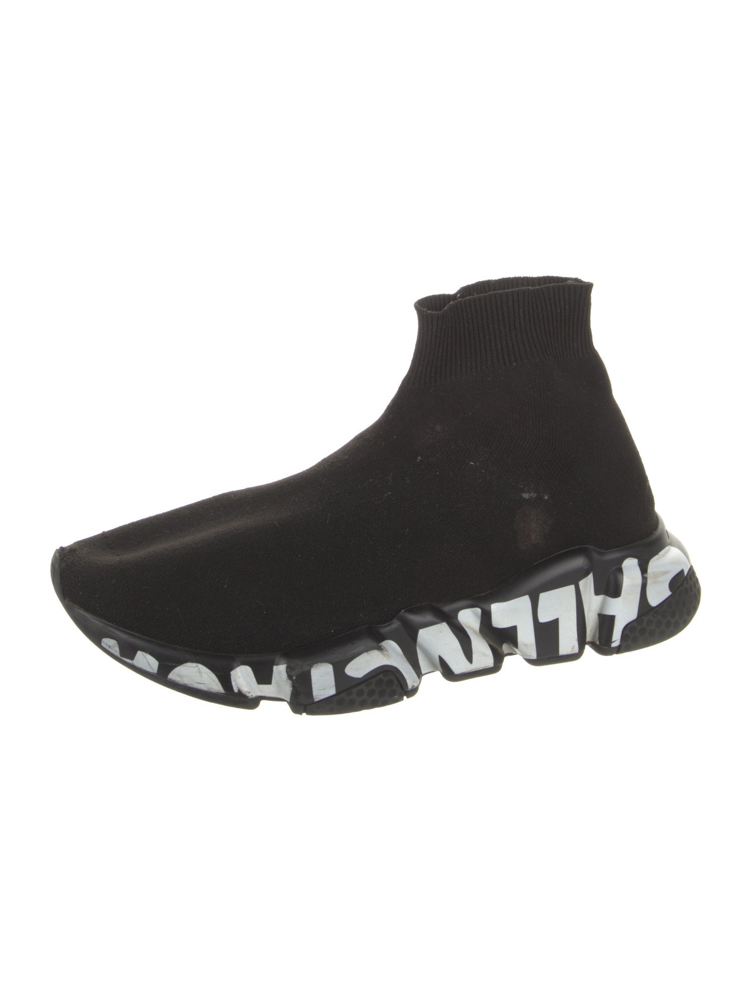 Balenciaga Speed Trainer 'Graffiti' Sock Sneakers