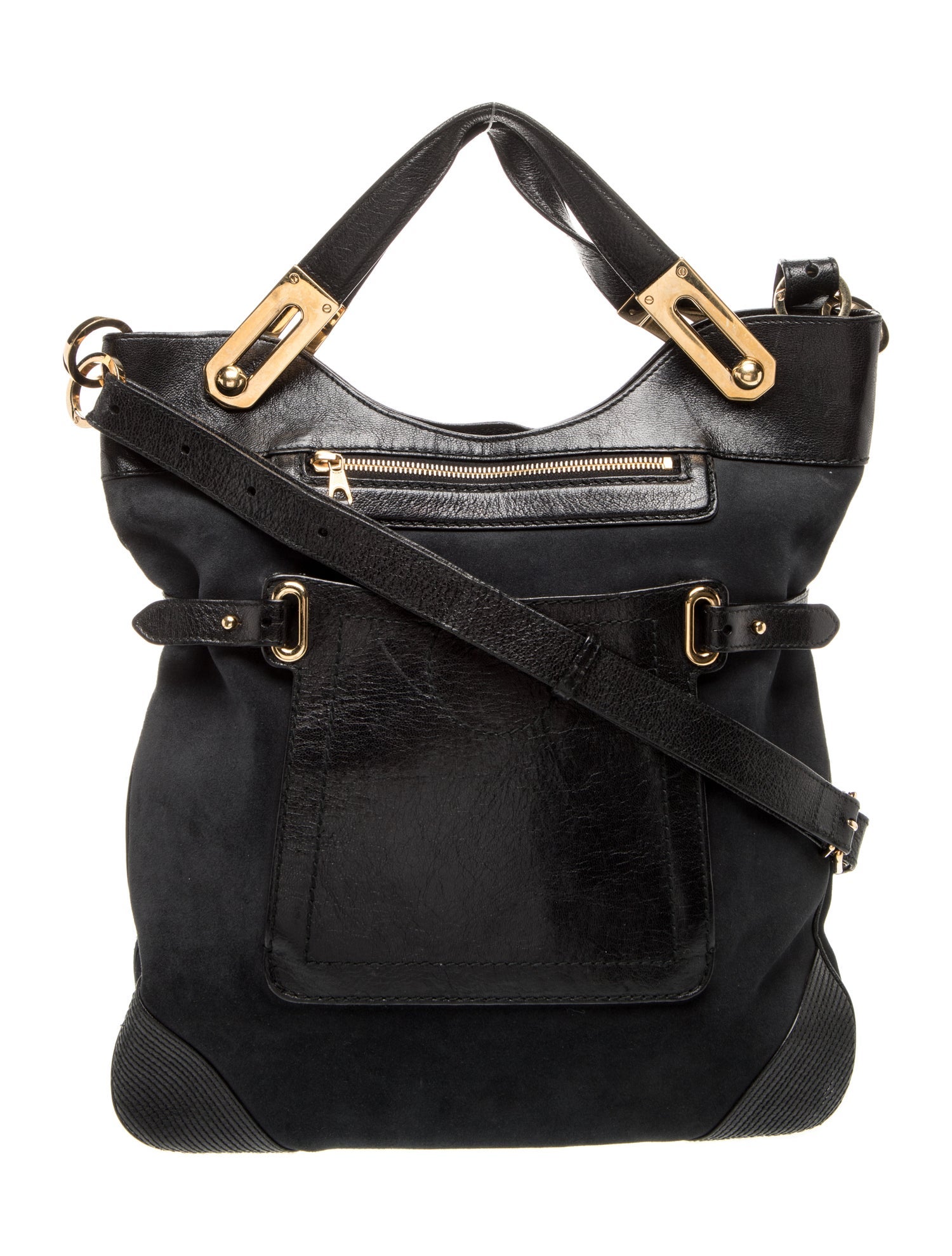 Balenciaga Suede Shoulder Bag