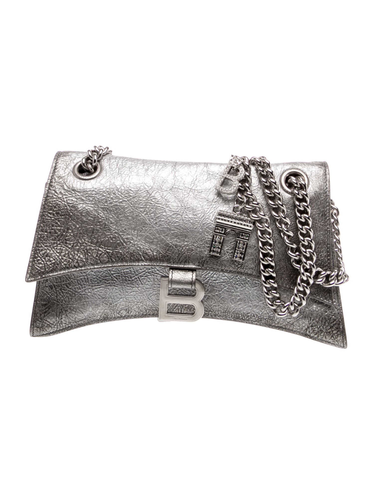 Balenciaga Leather Shoulder Bag 2024