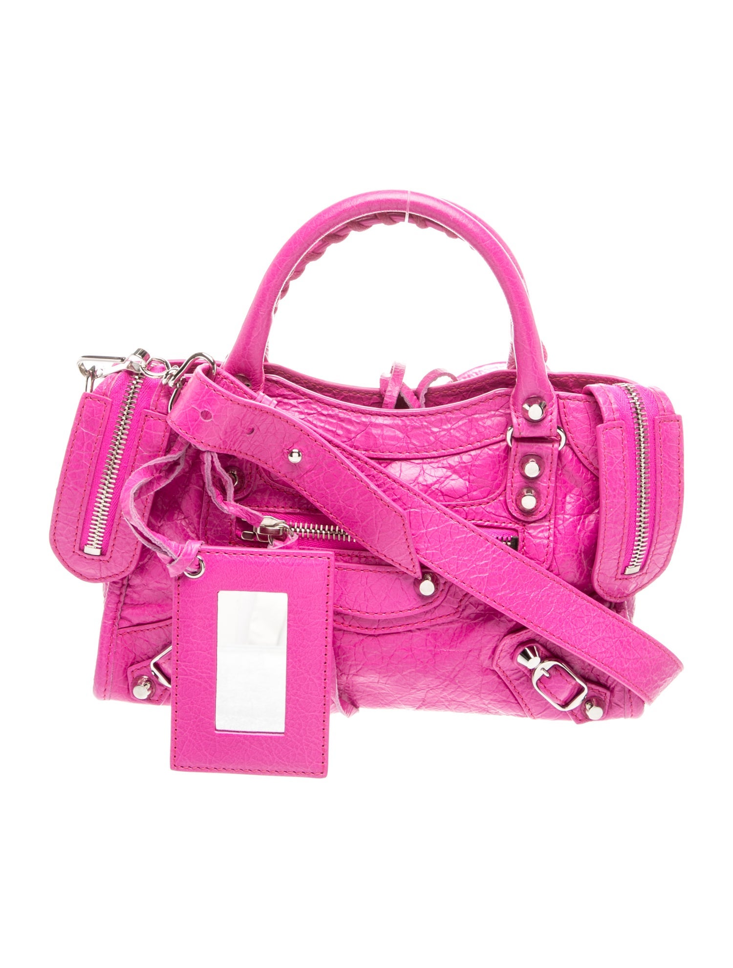 Balenciaga Leather Motocross Classic City Mini