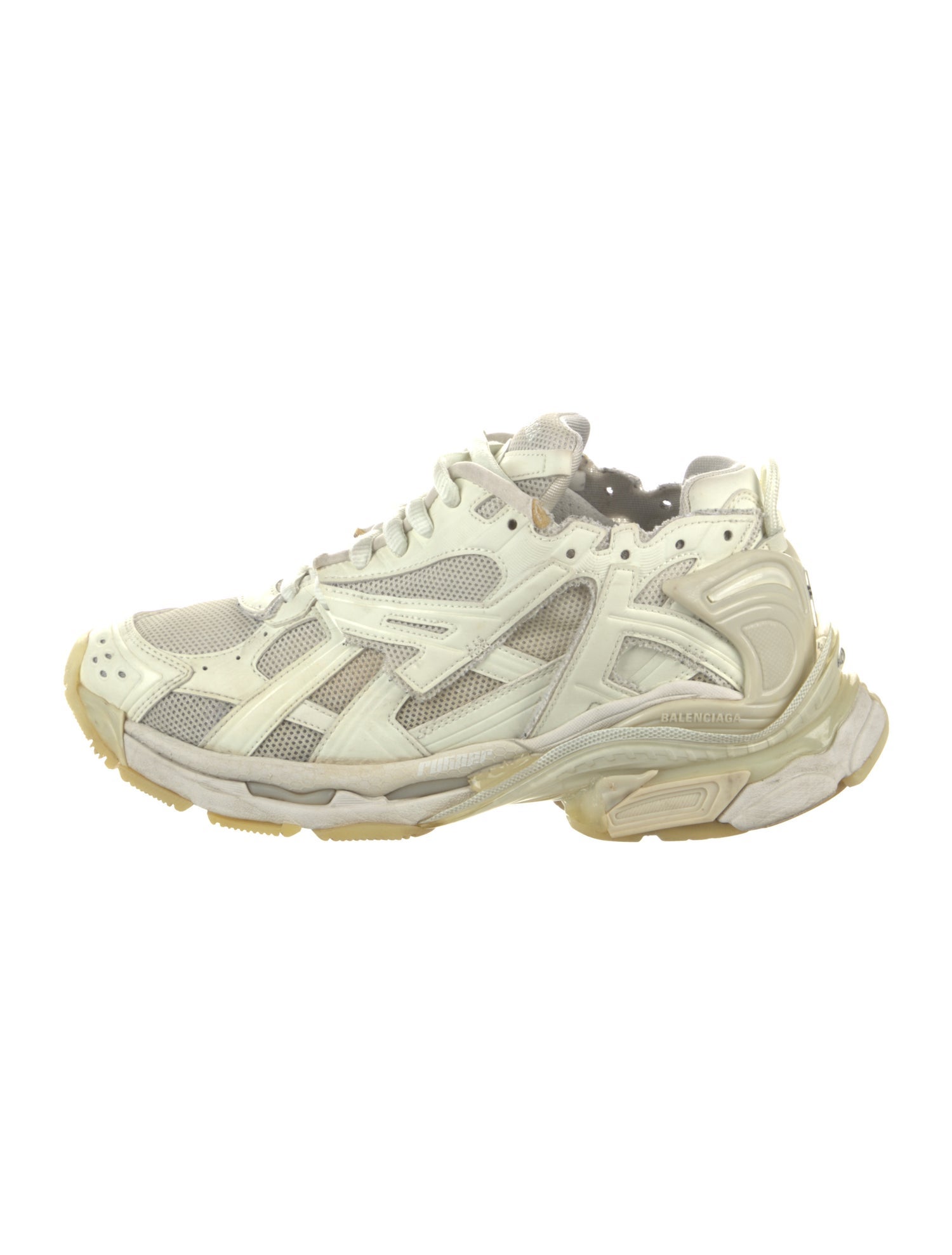 Balenciaga Glow In The Dark Runners Chunky Sneakers