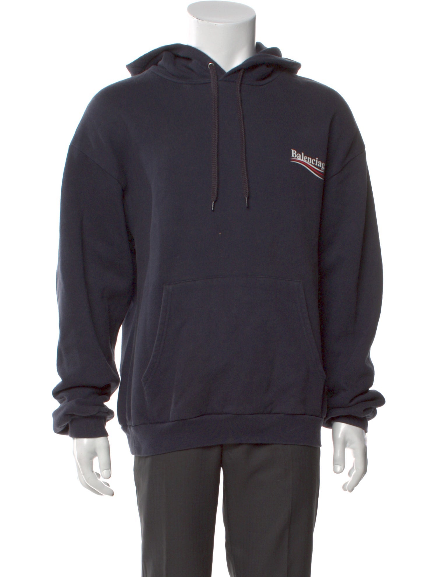 Balenciaga 2018 Campaign Logo Hoodie