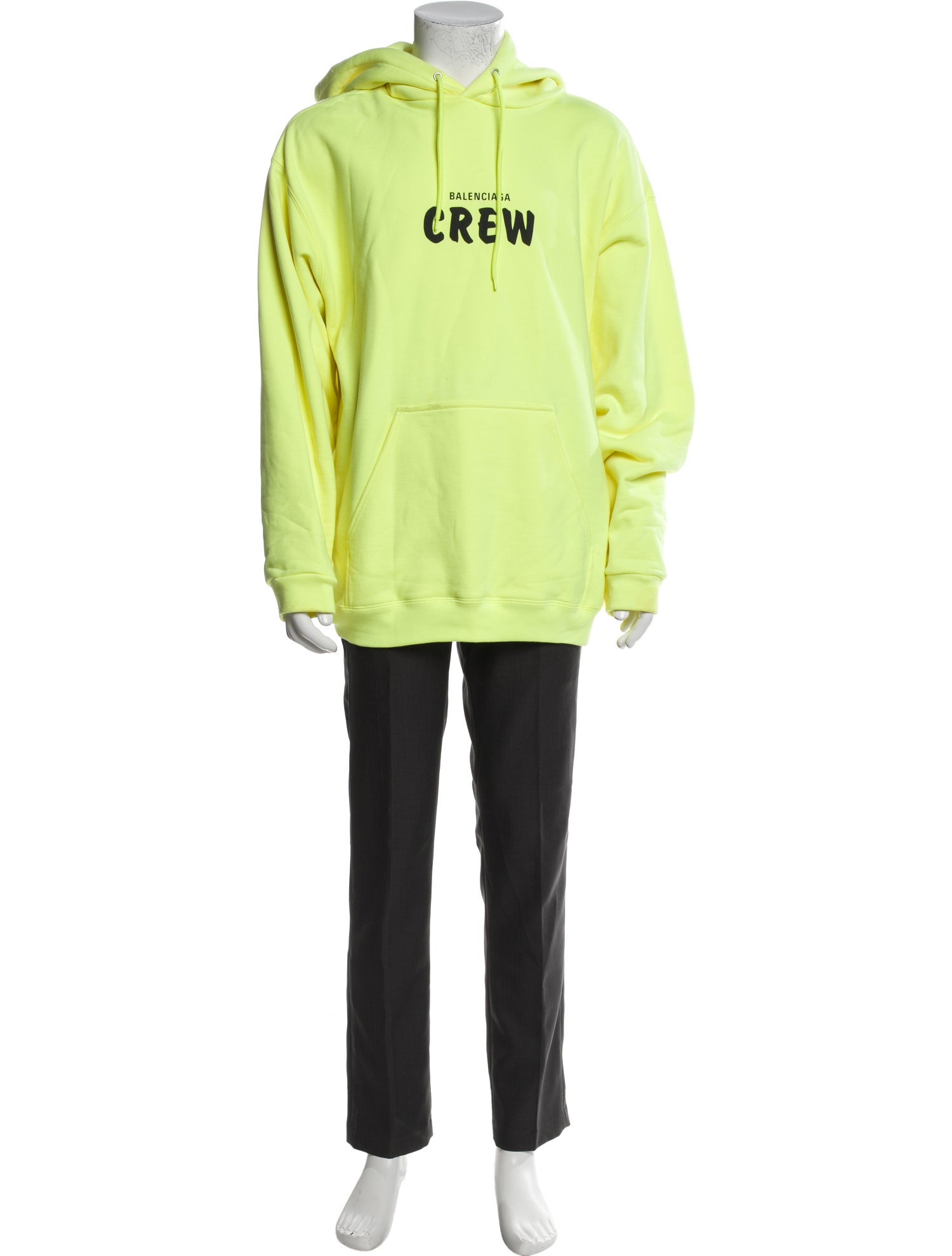 Balenciaga 2020 Graphic Print Hoodie