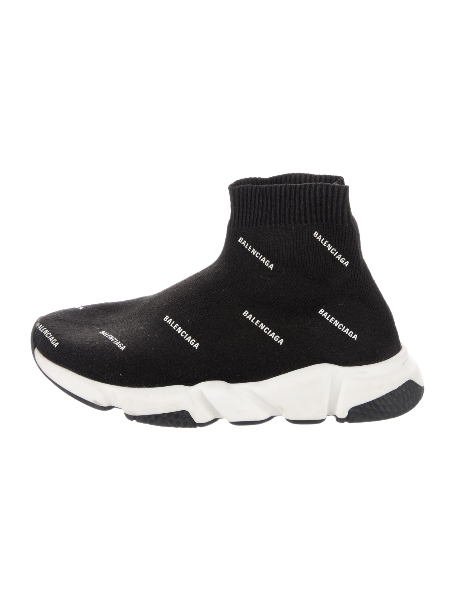 Balenciaga Kids Boys' Slip On Logo Sneakers