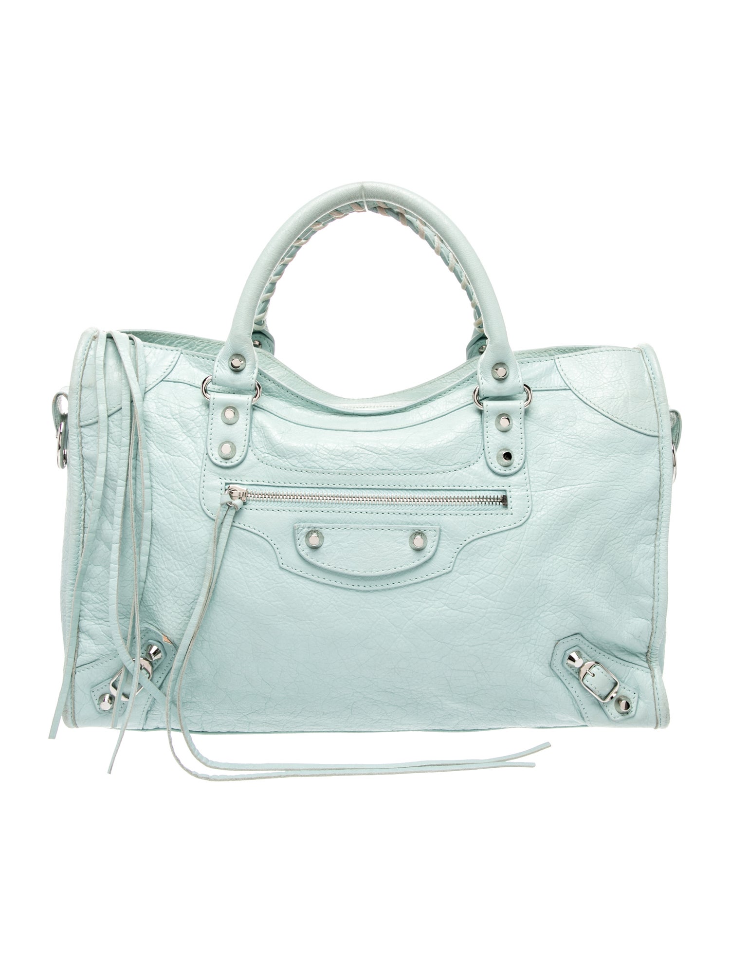 Balenciaga Leather Top Handle Bag