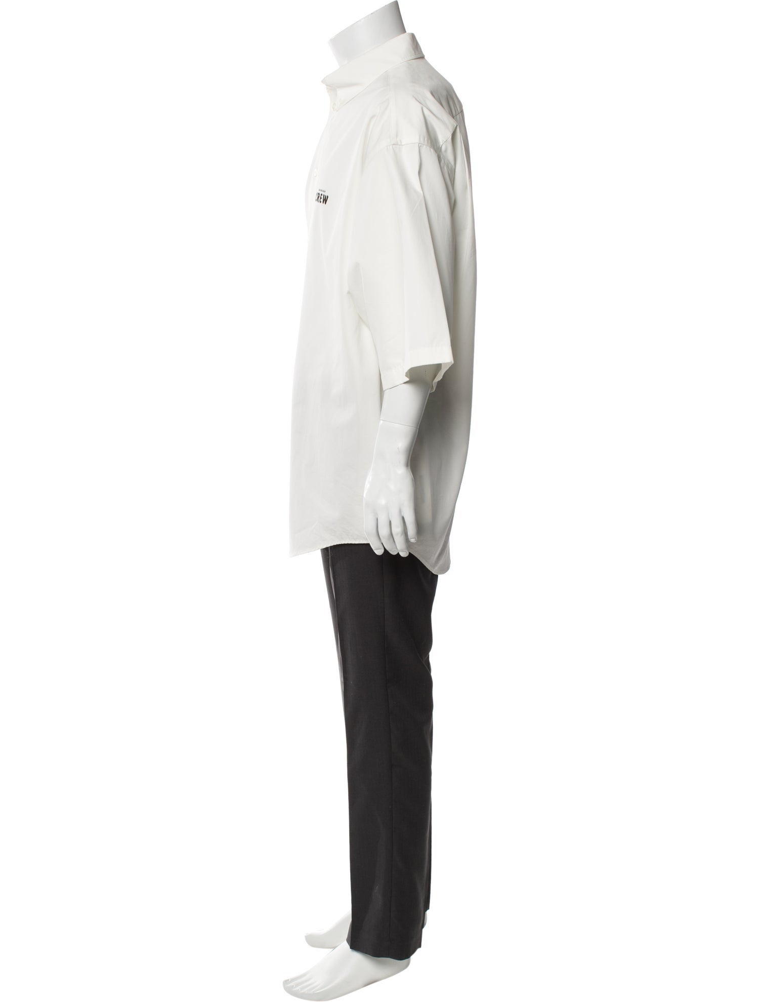 Balenciaga 2020 Three-Quarter Sleeve Shirt