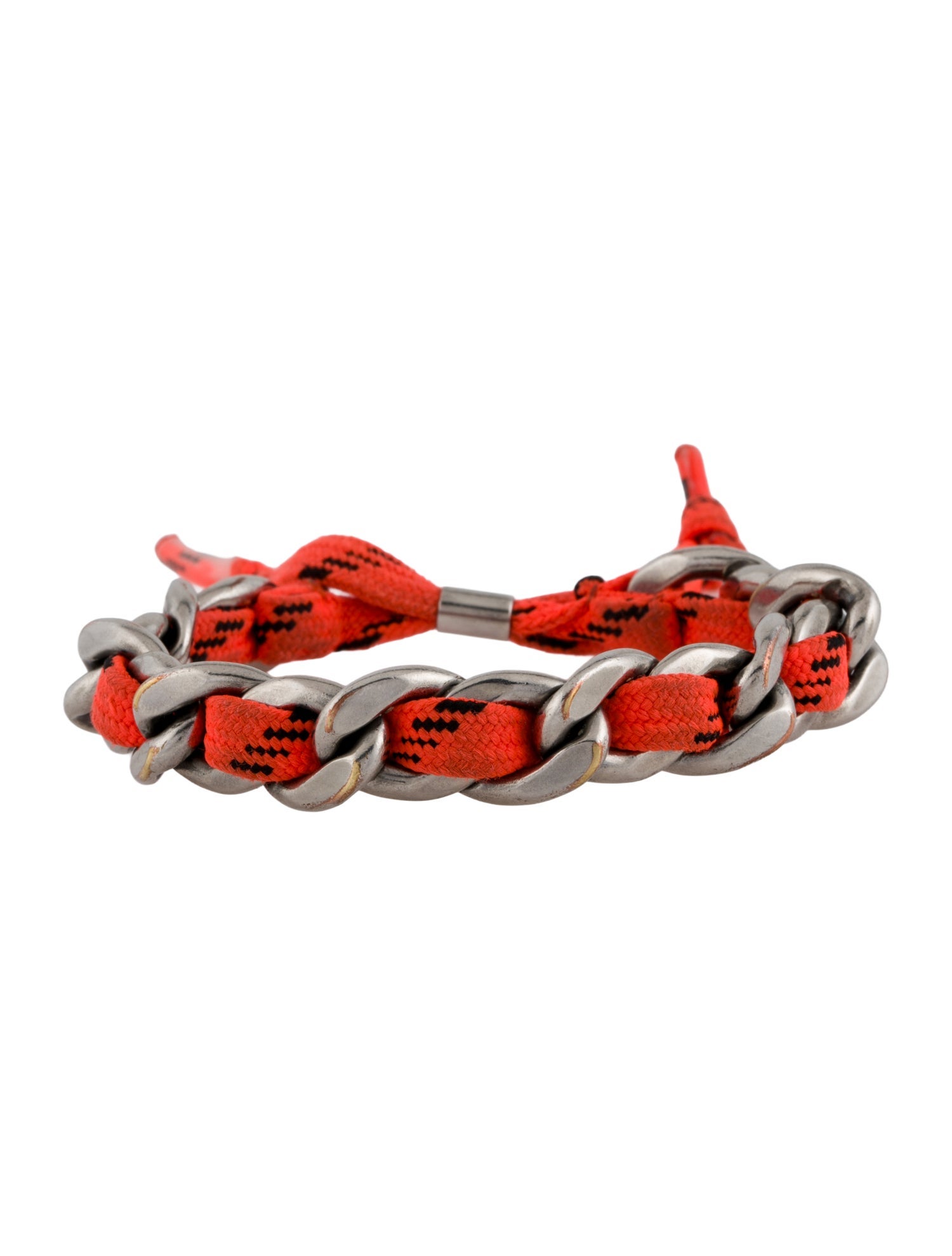 Balenciaga Malibu Gourmette Link Adjustable Bracelet