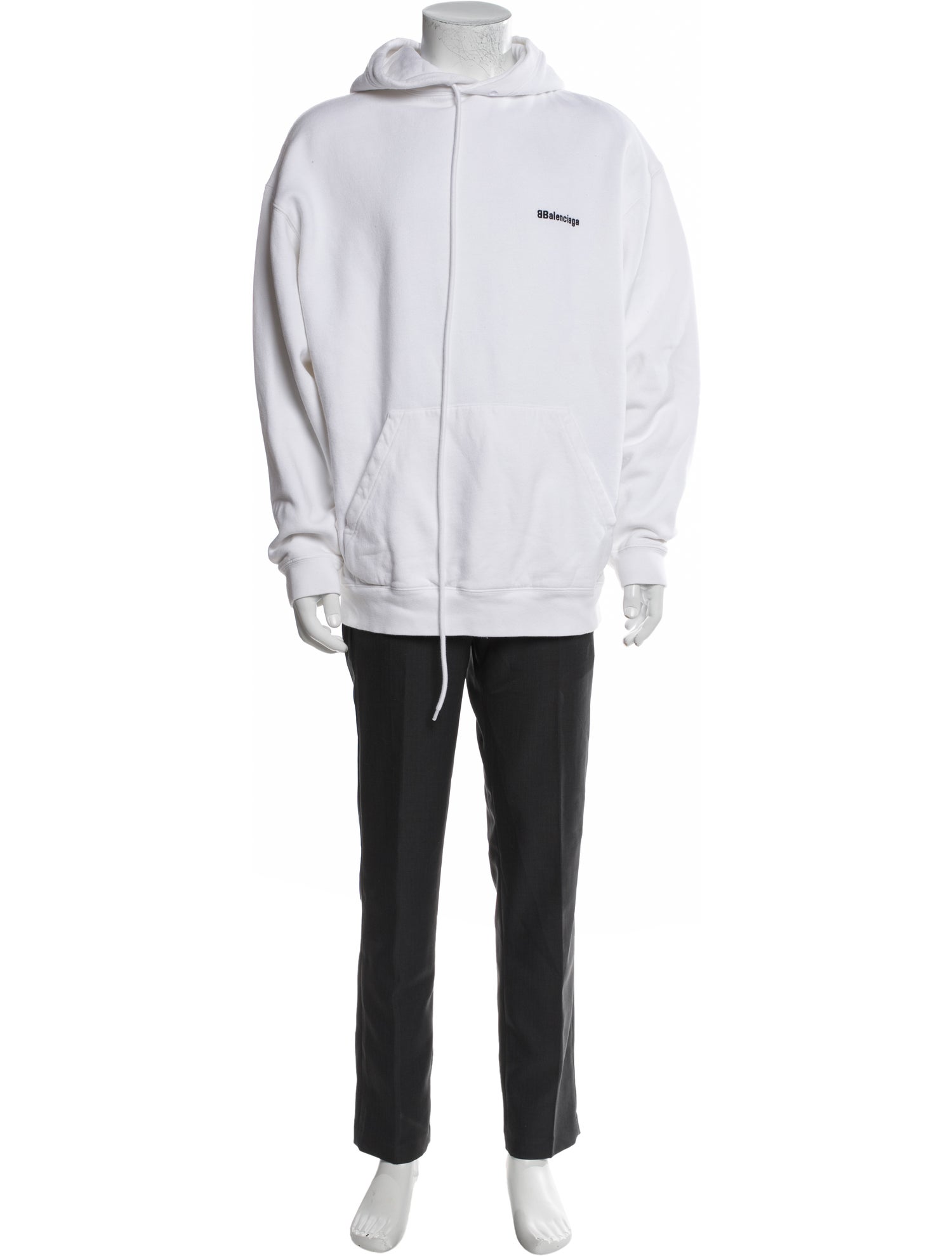 Balenciaga 2020 Graphic Print Hoodie