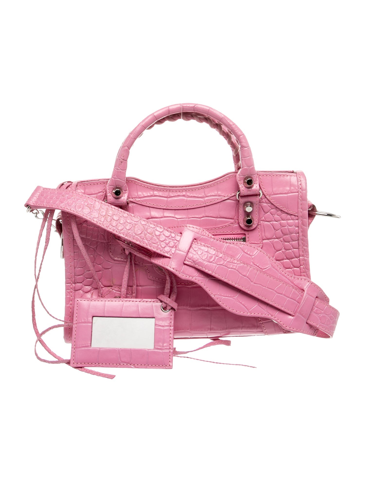 Balenciaga Leather Mini City Bag Mini