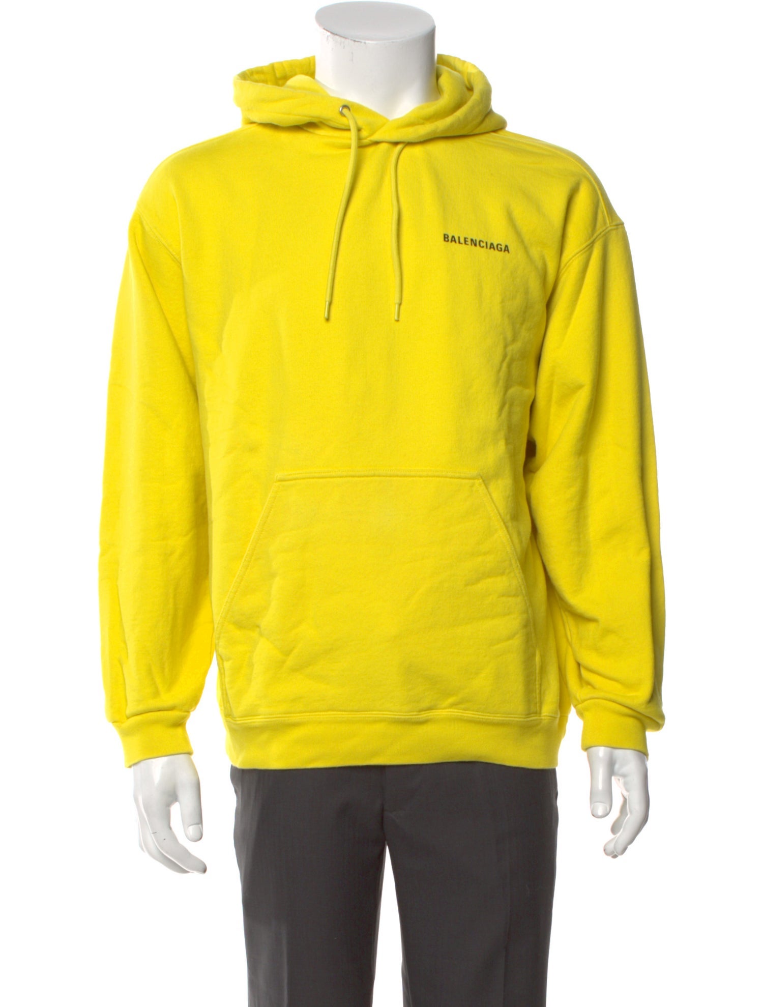 Balenciaga 2021 Signature Logo Hoodie