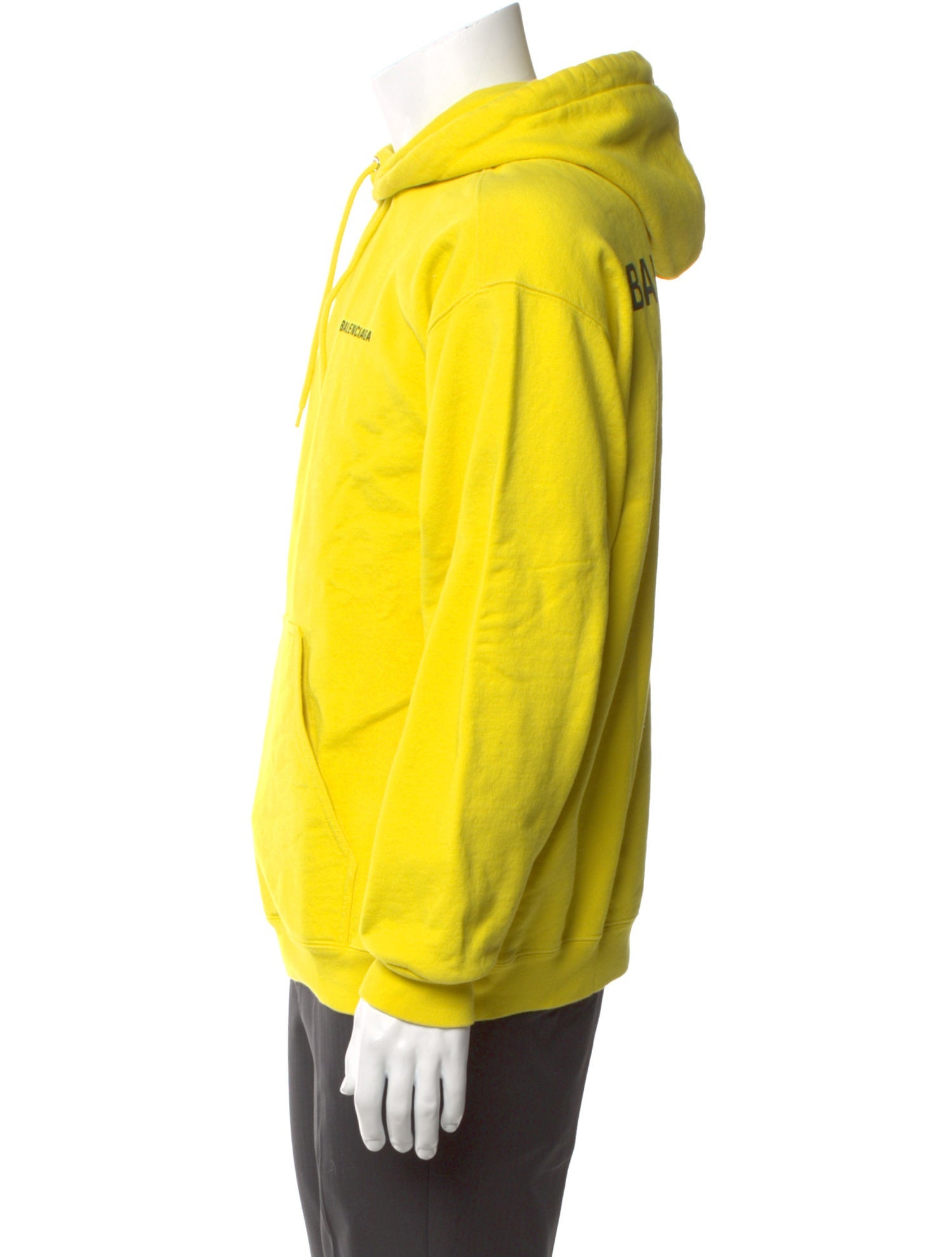 Balenciaga 2021 Signature Logo Hoodie