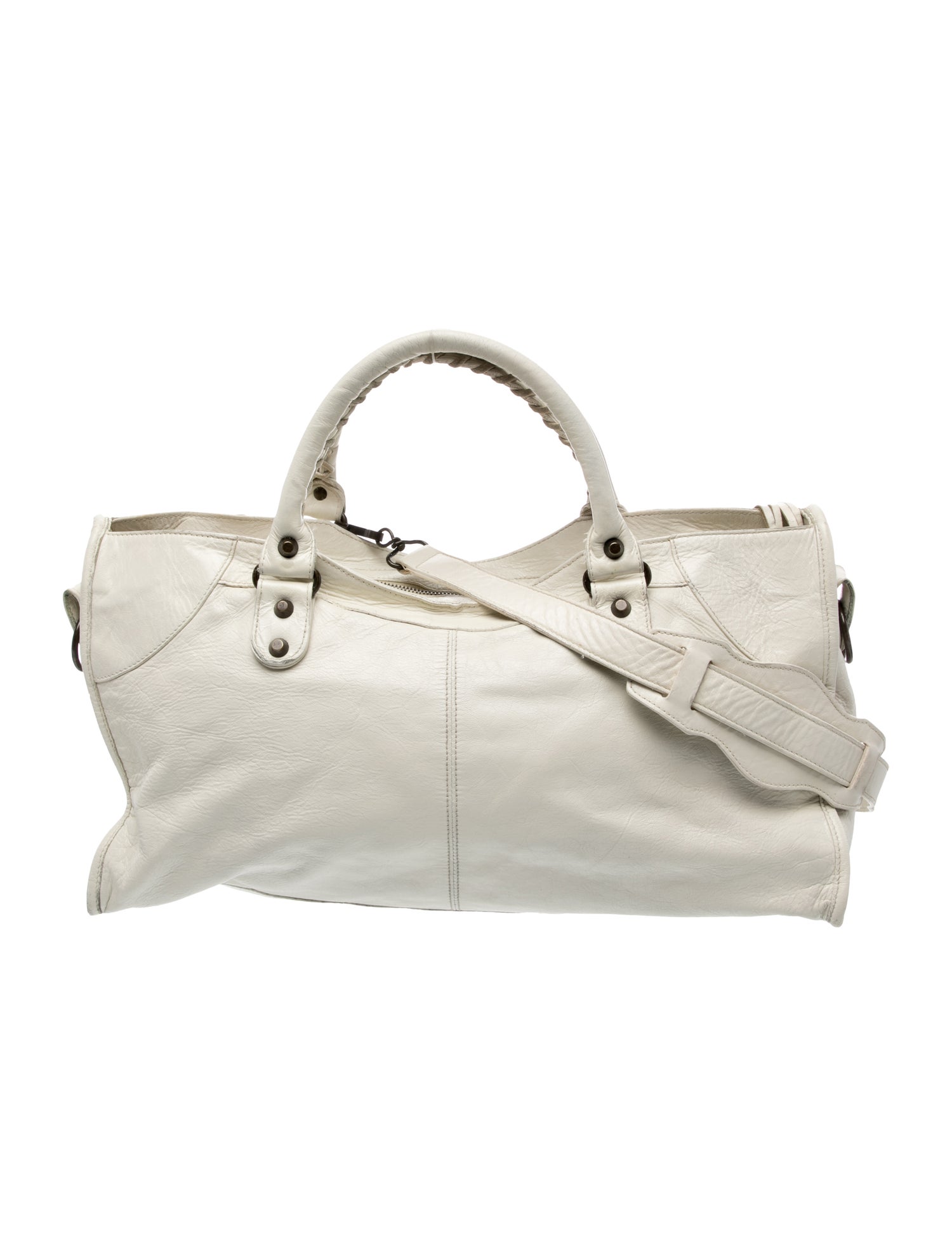 Balenciaga Leather Motocross Classic City