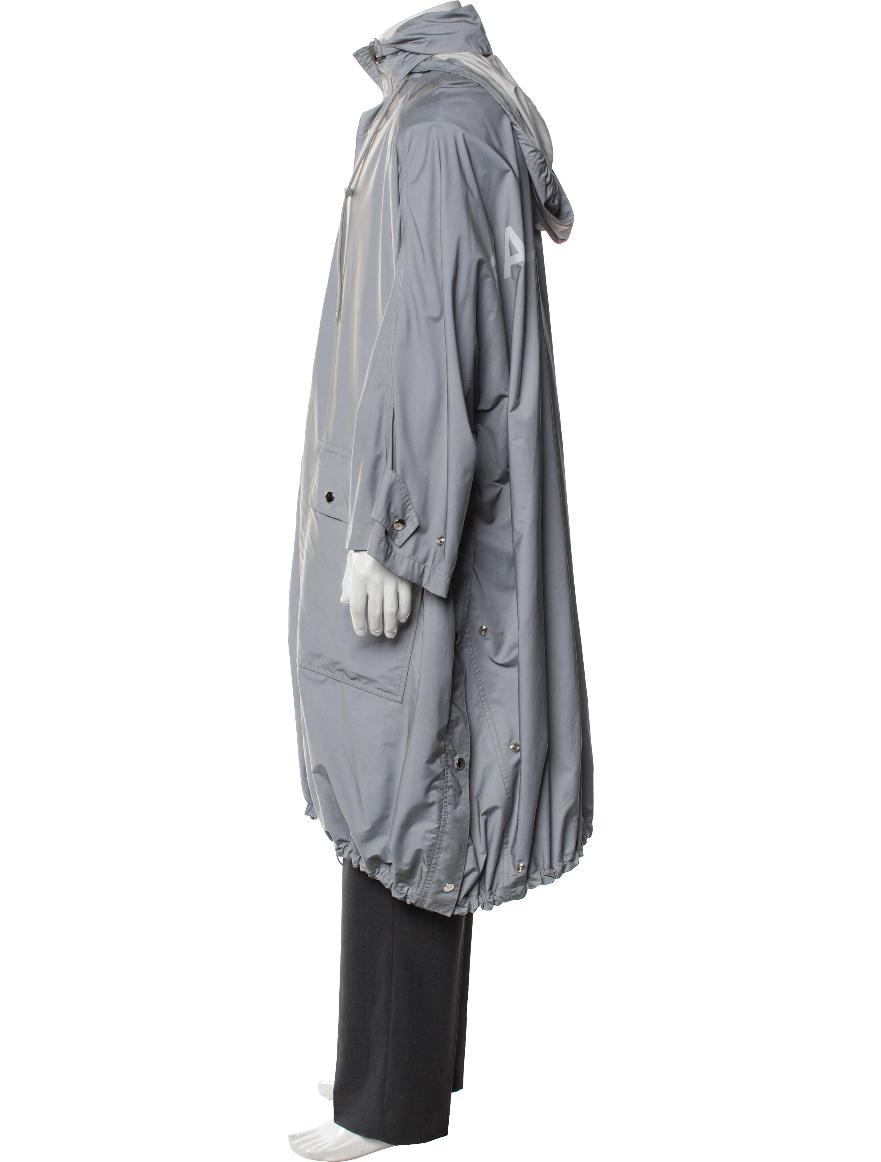 Balenciaga 2017 Signature Logo Parka