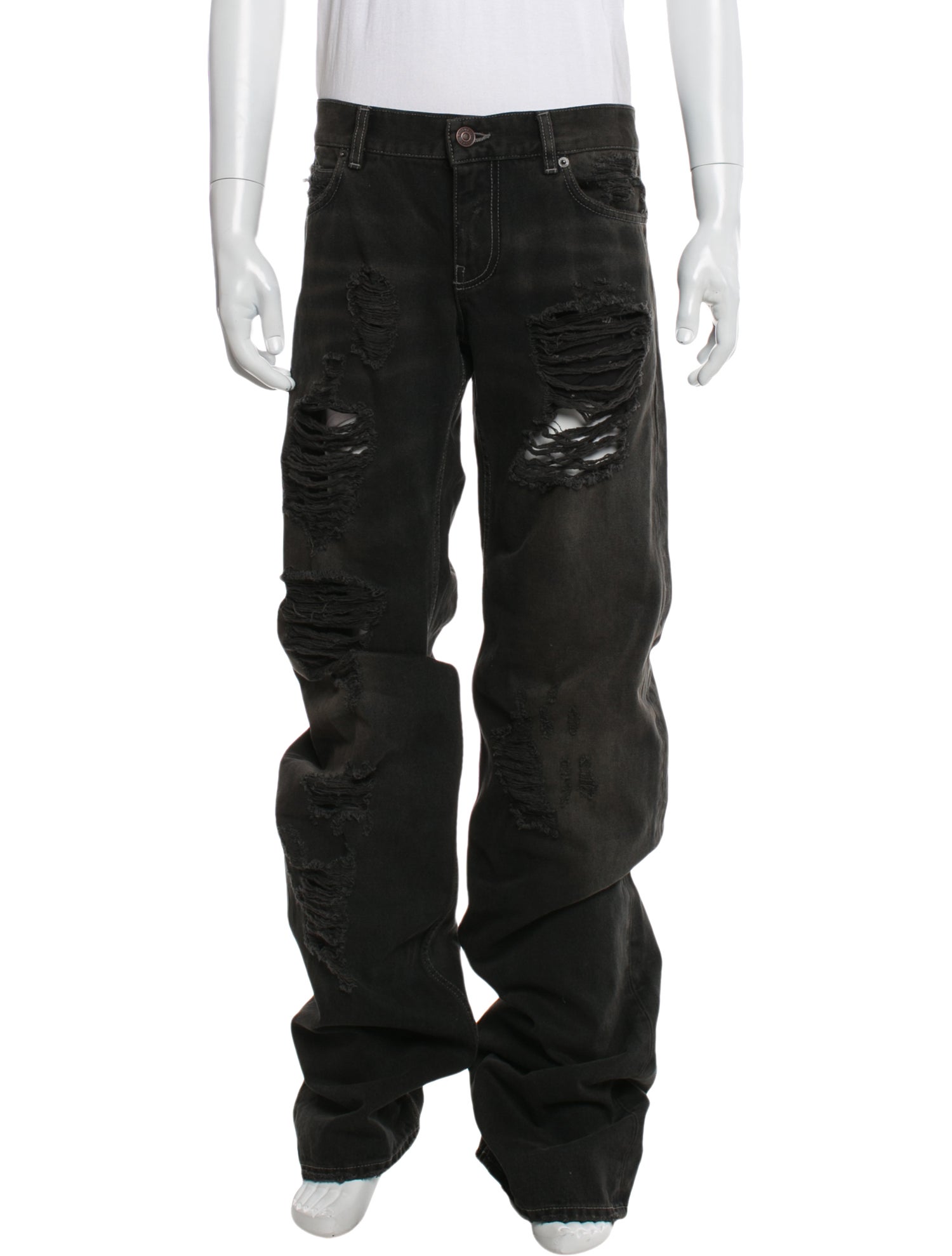 Balenciaga 2024 Straight-Leg Jeans