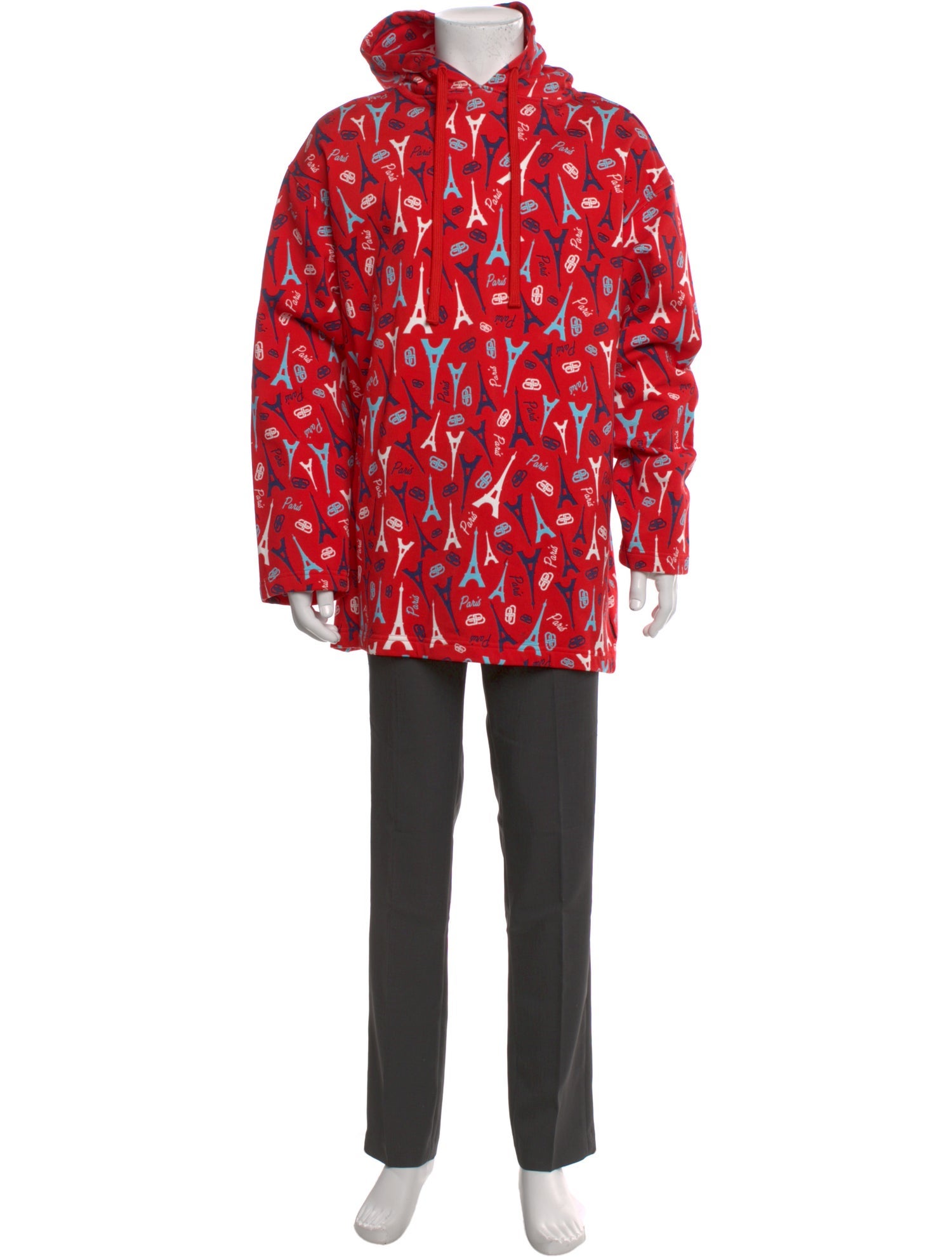 Balenciaga 2019 Printed Hoodie