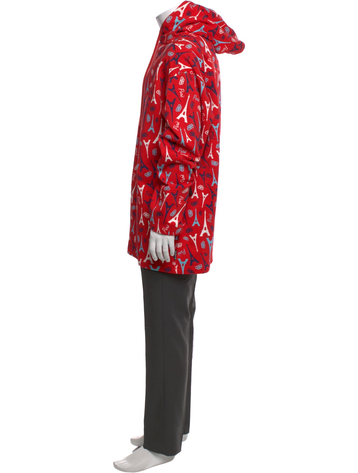 Balenciaga 2019 Printed Hoodie