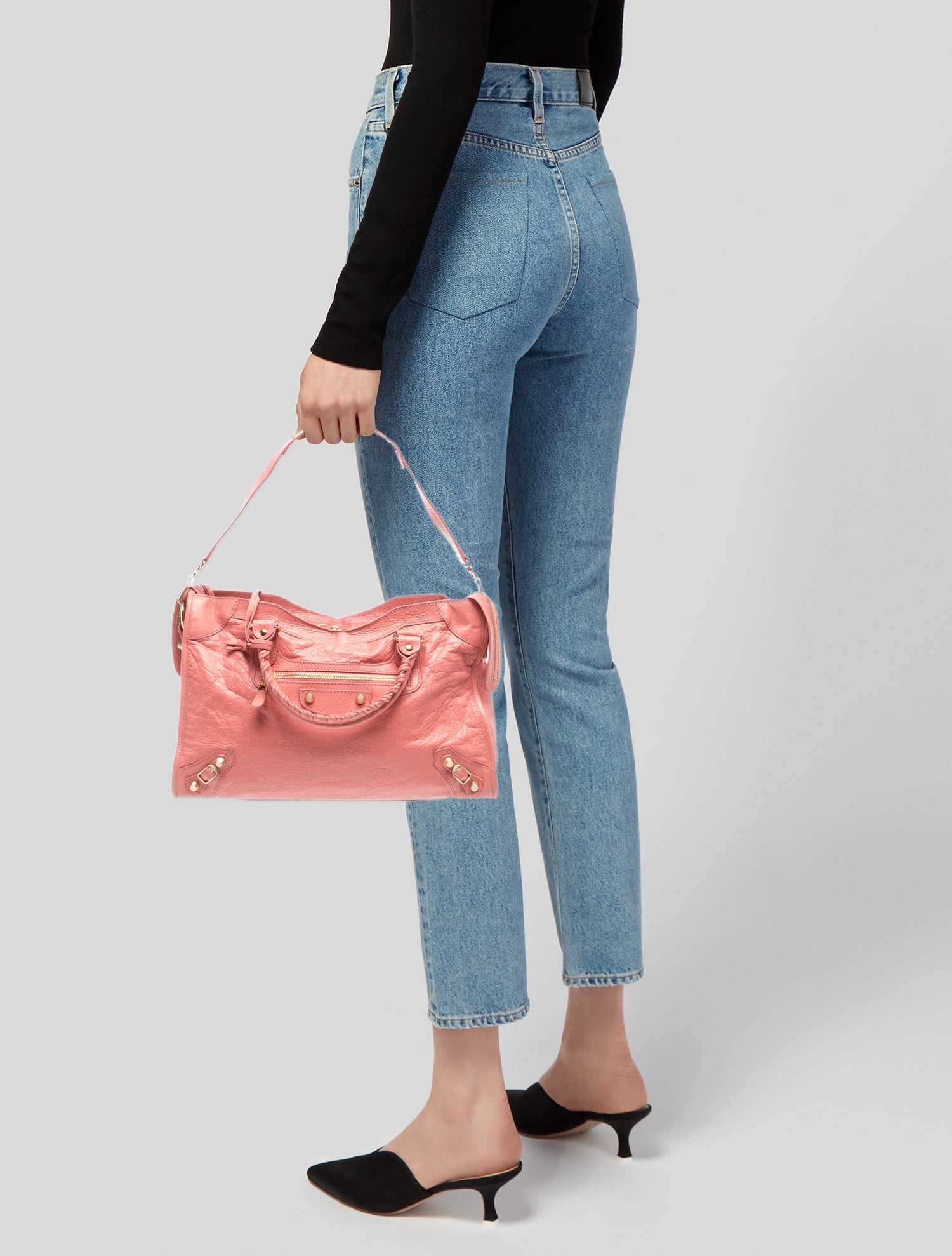 Balenciaga Leather Motocross City Giant