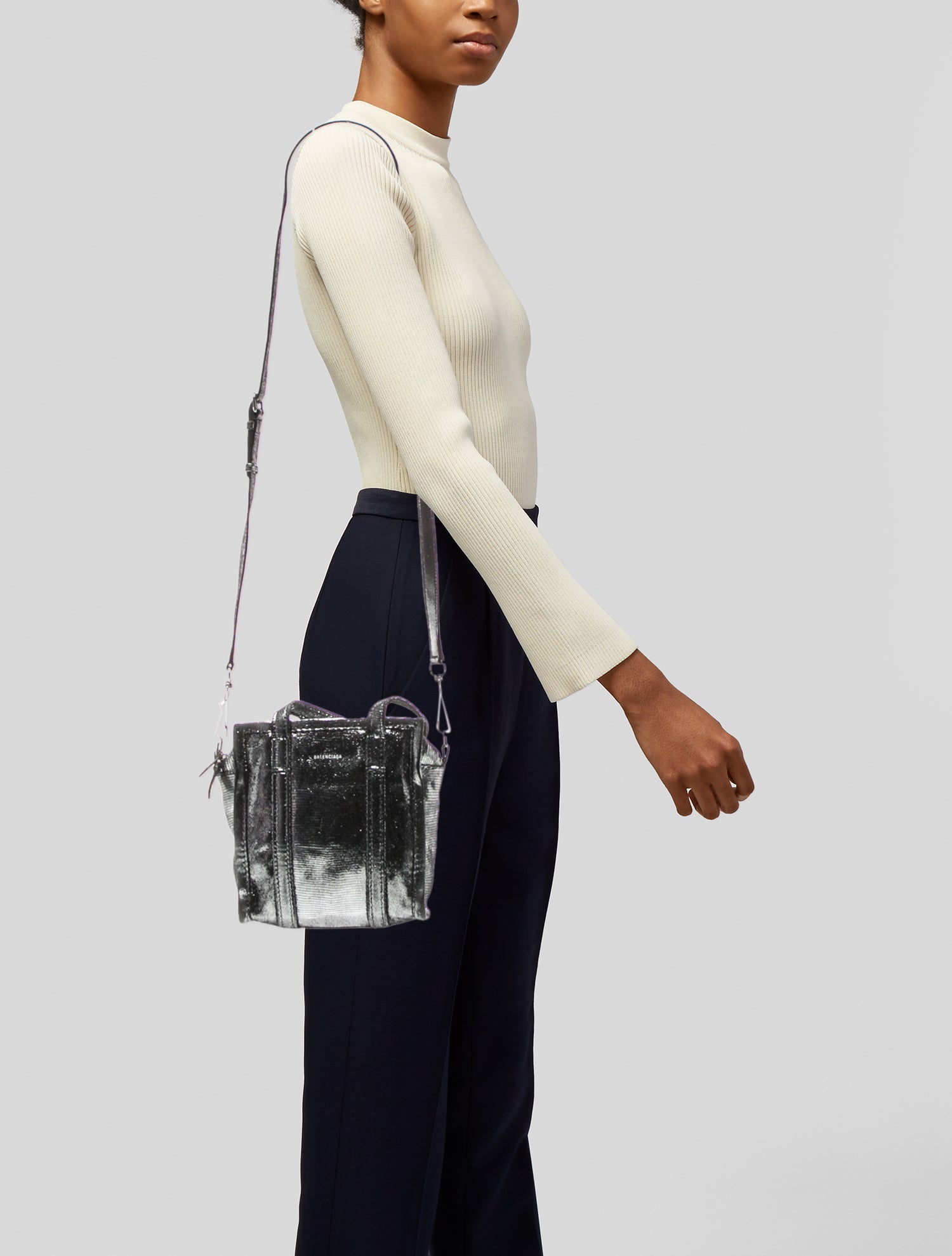 Balenciaga Leather Bazar X