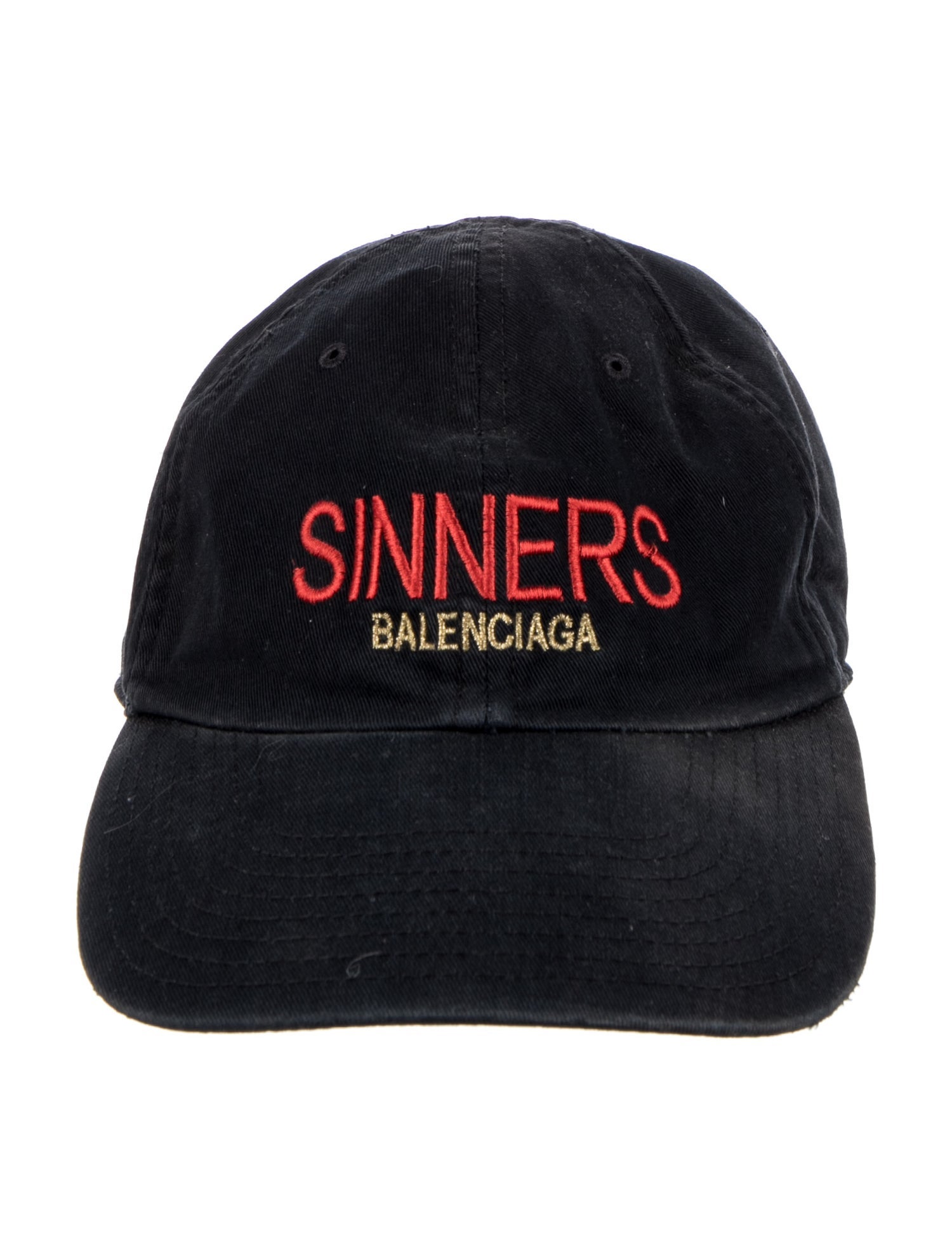 Balenciaga Embroidered Baseball Cap