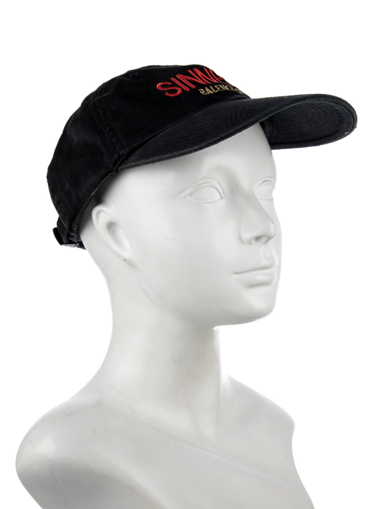 Balenciaga Embroidered Baseball Cap