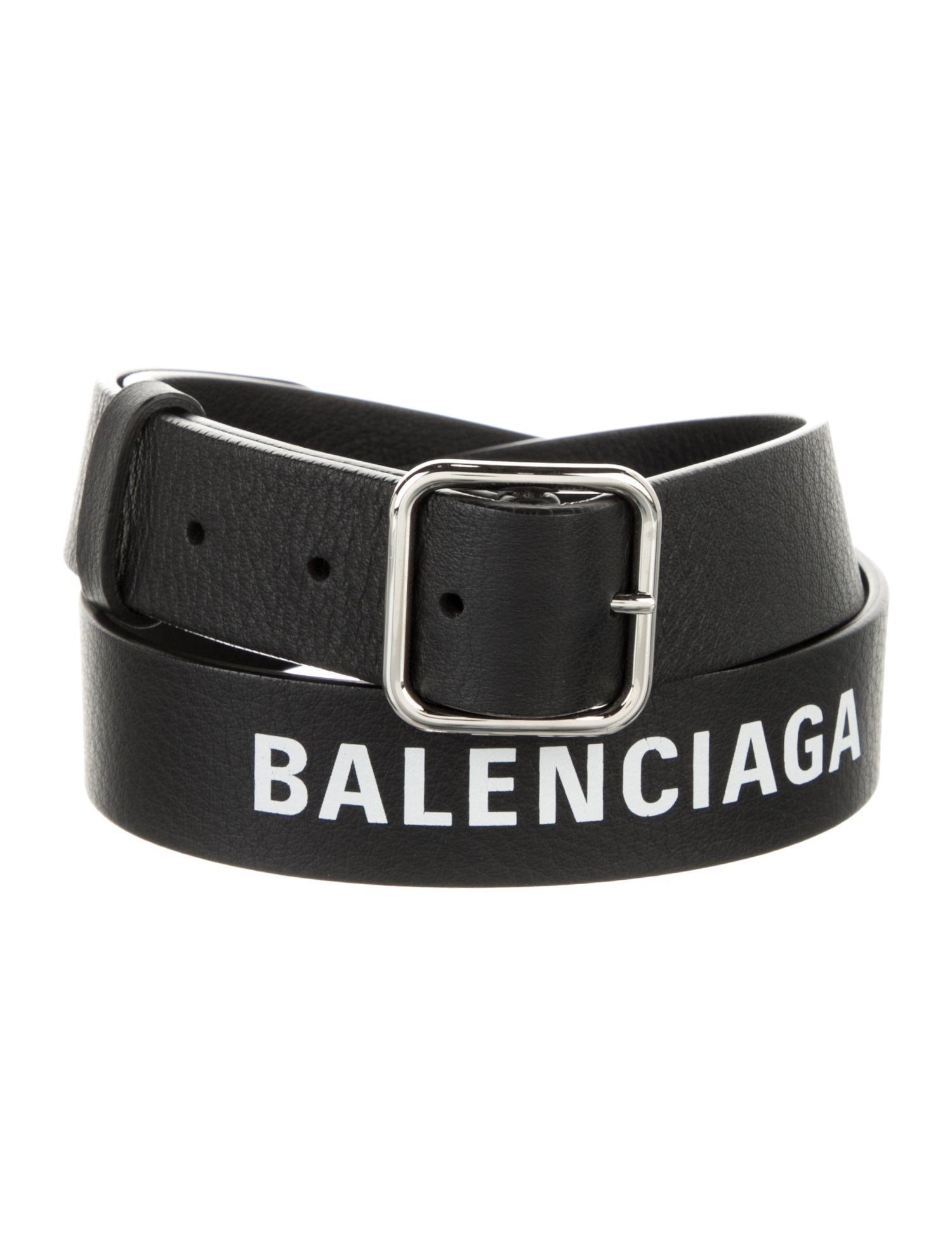 Balenciaga Skinny Leather Belt