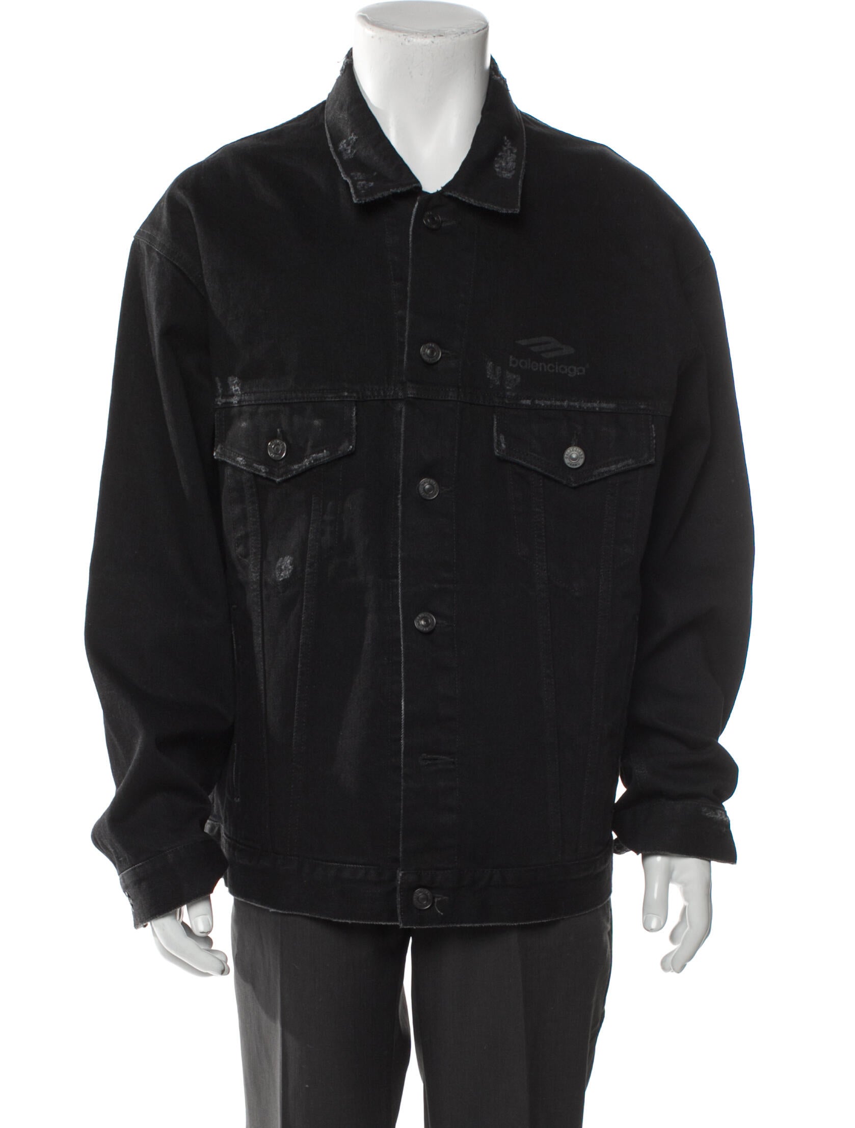 Balenciaga 2022 Trucker Jacket w/ Tags